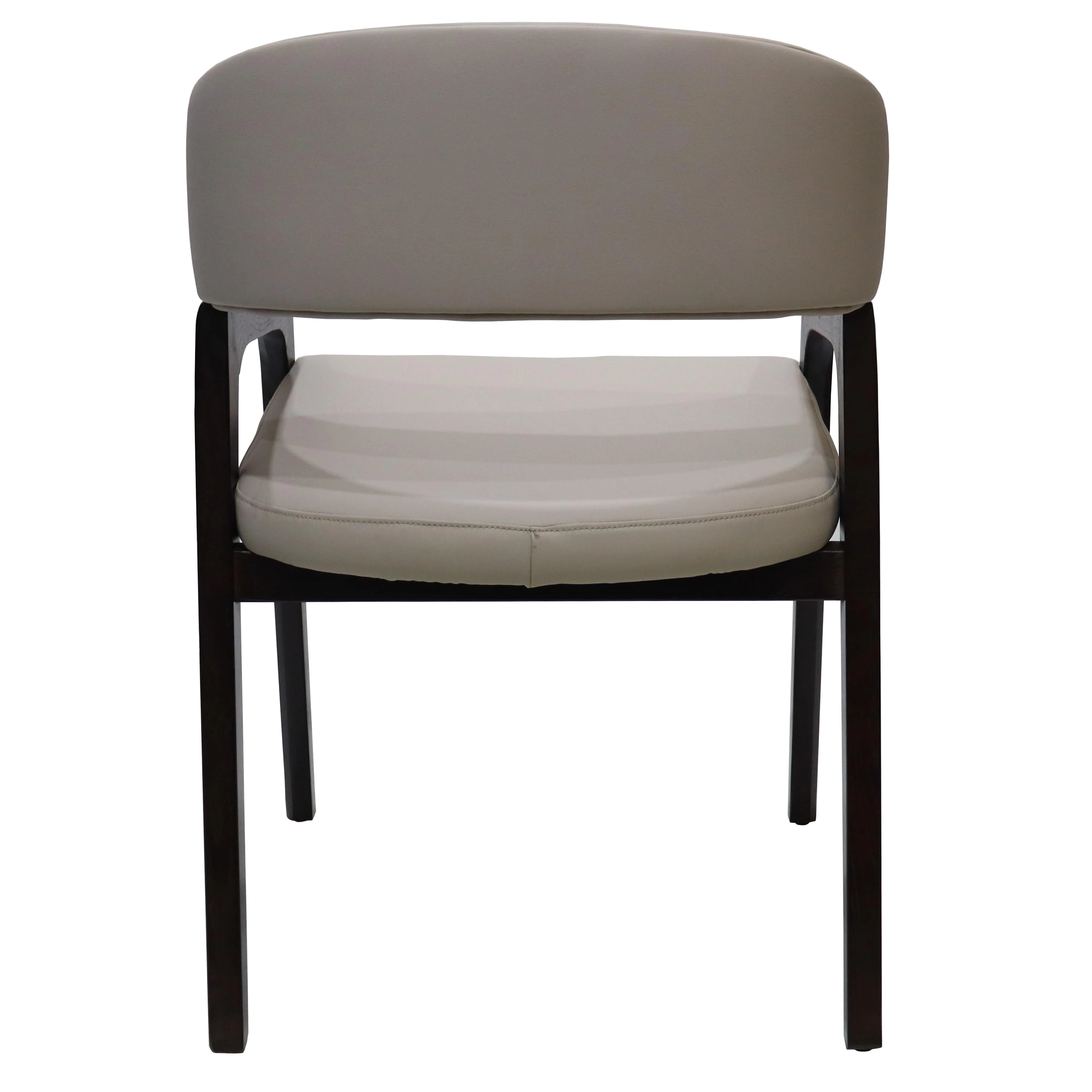 Cali Collection Modern Dining Chair in Taupe - Set of 2