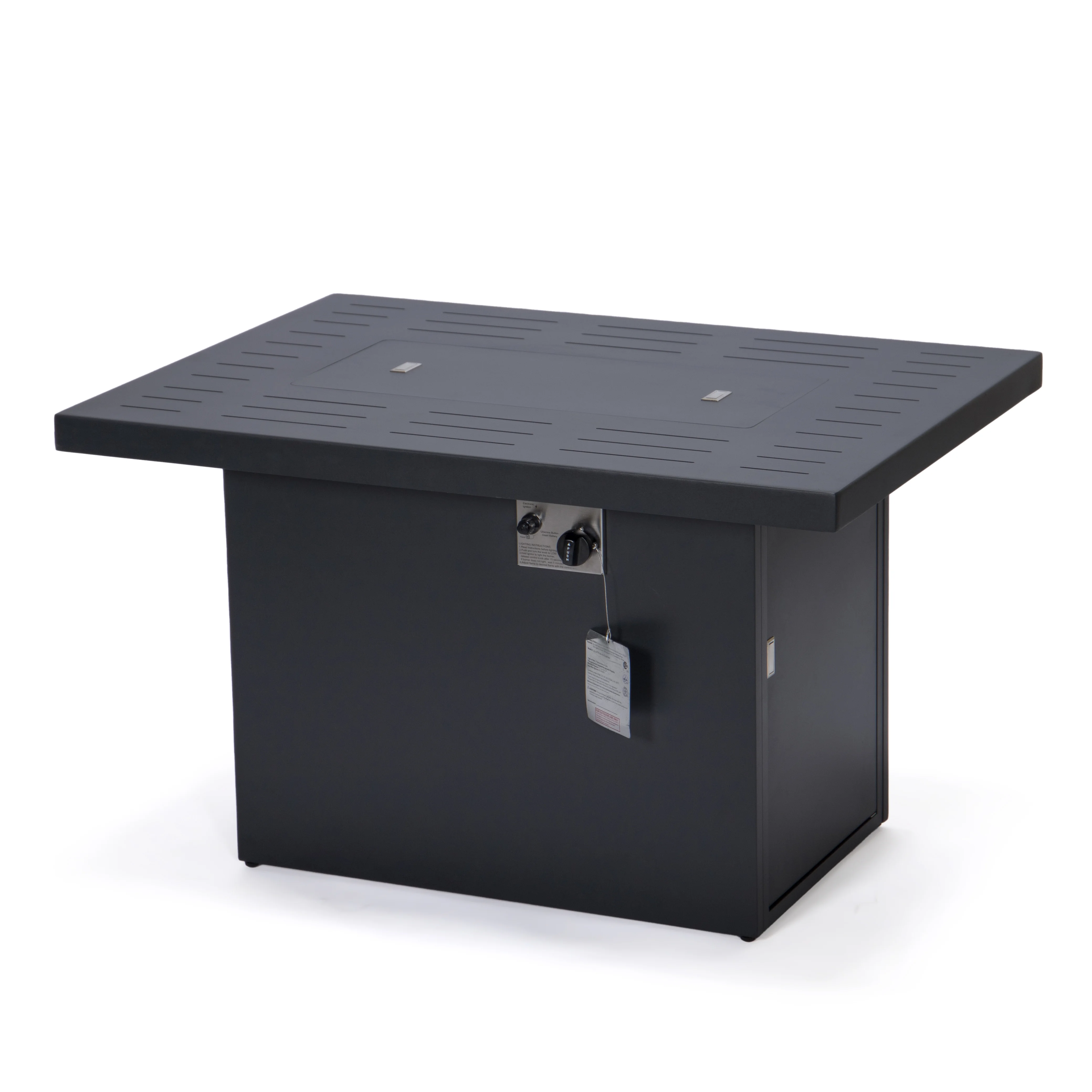 Chelsea Patio Modern Aluminum Propane Fire Pit Table