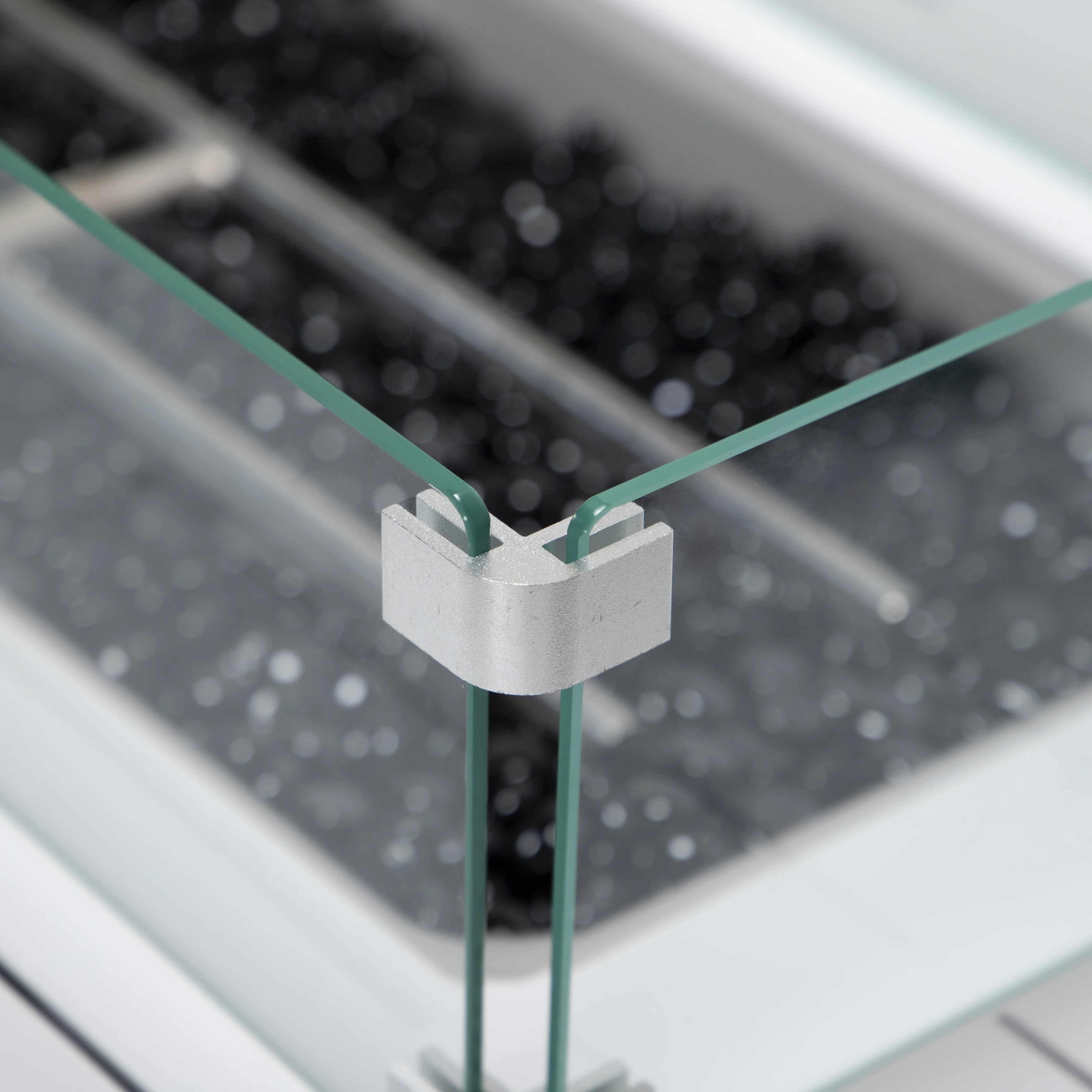 Chelsea Patio Modern Aluminum Propane Fire Pit Table