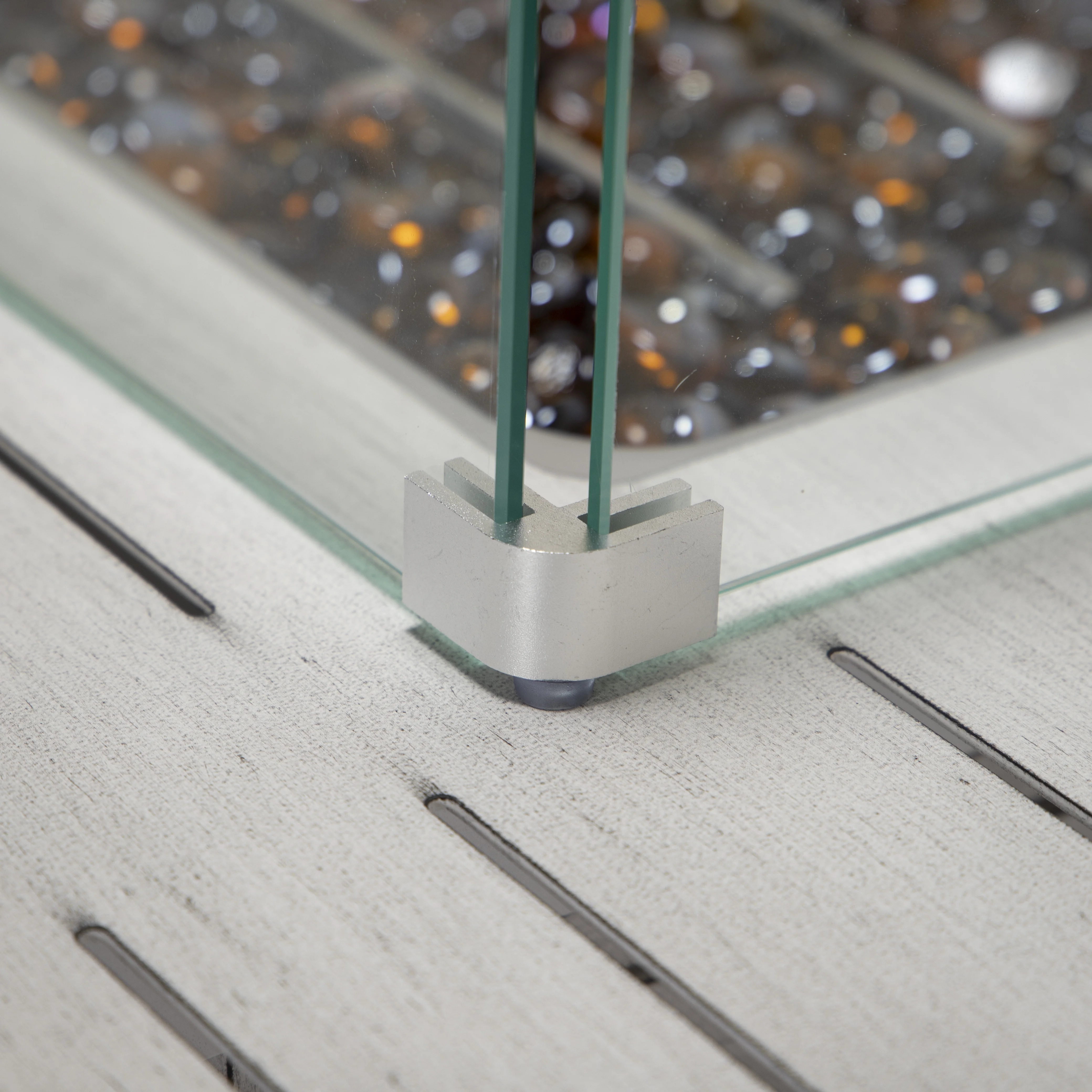 Chelsea Patio Modern Aluminum Propane Fire Pit Table