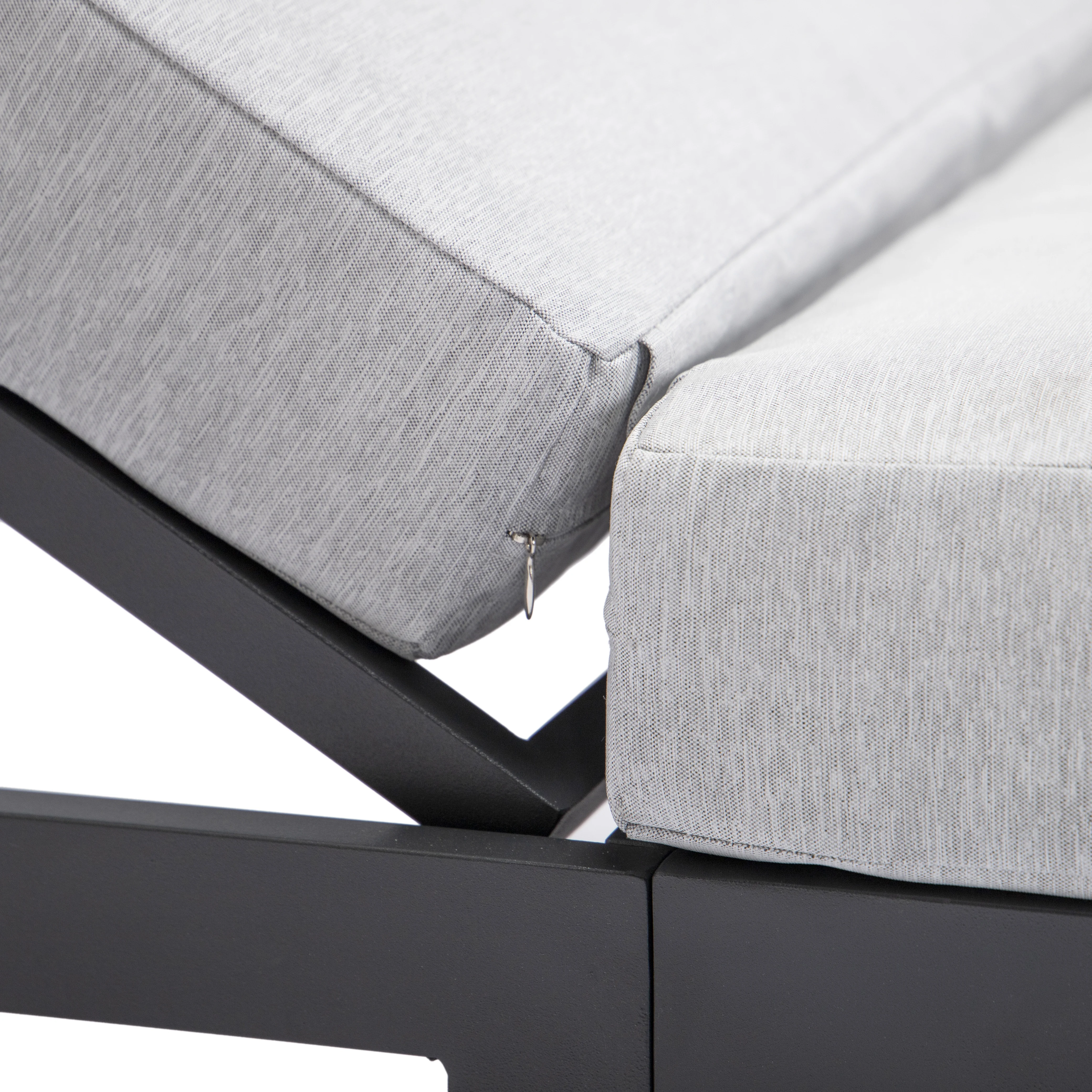 Chelsea Modern Outdoor Chaise Lounge Chair With Cushions Set of 2