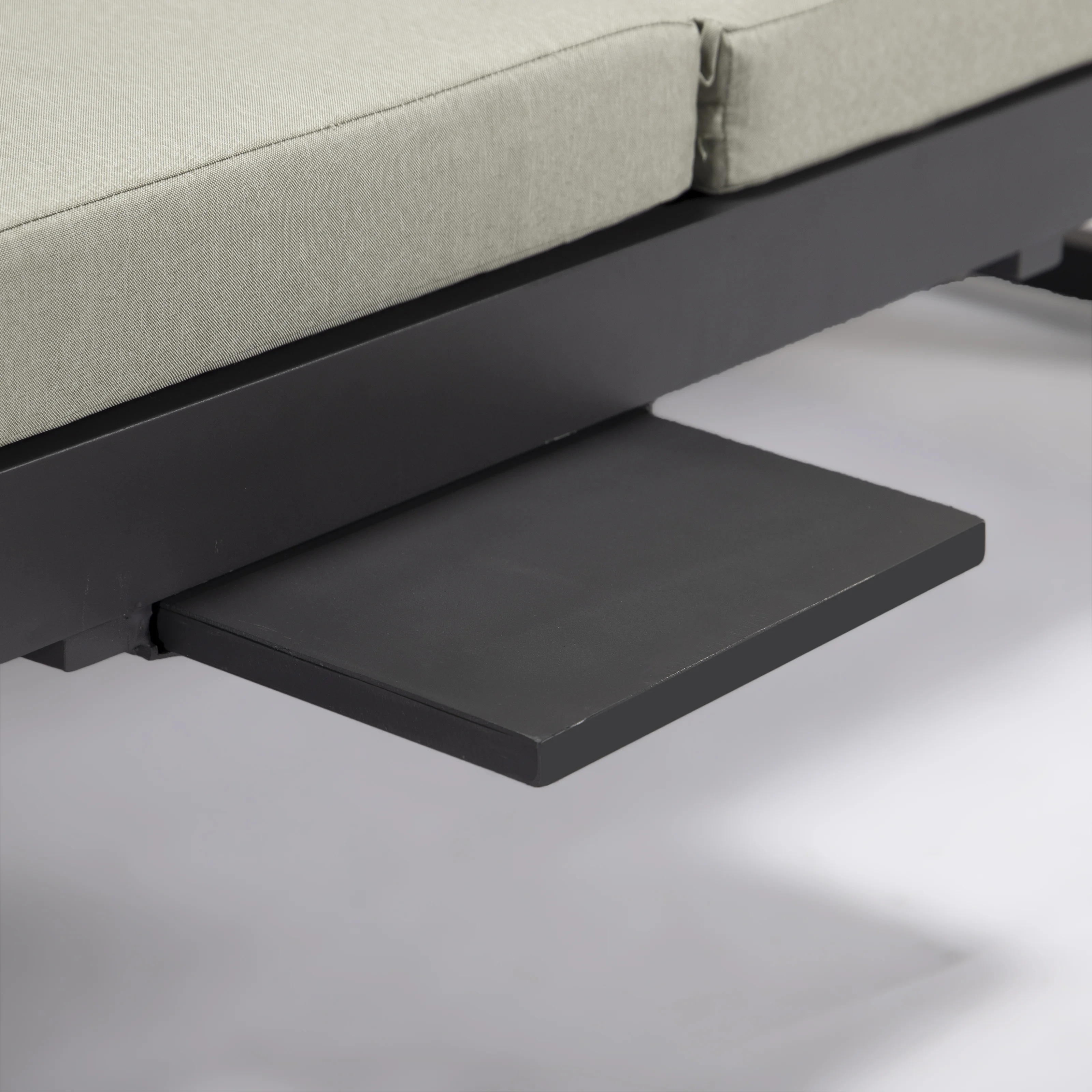 Chelsea Convertible Lounge Reclining Double Chaise With Cushions