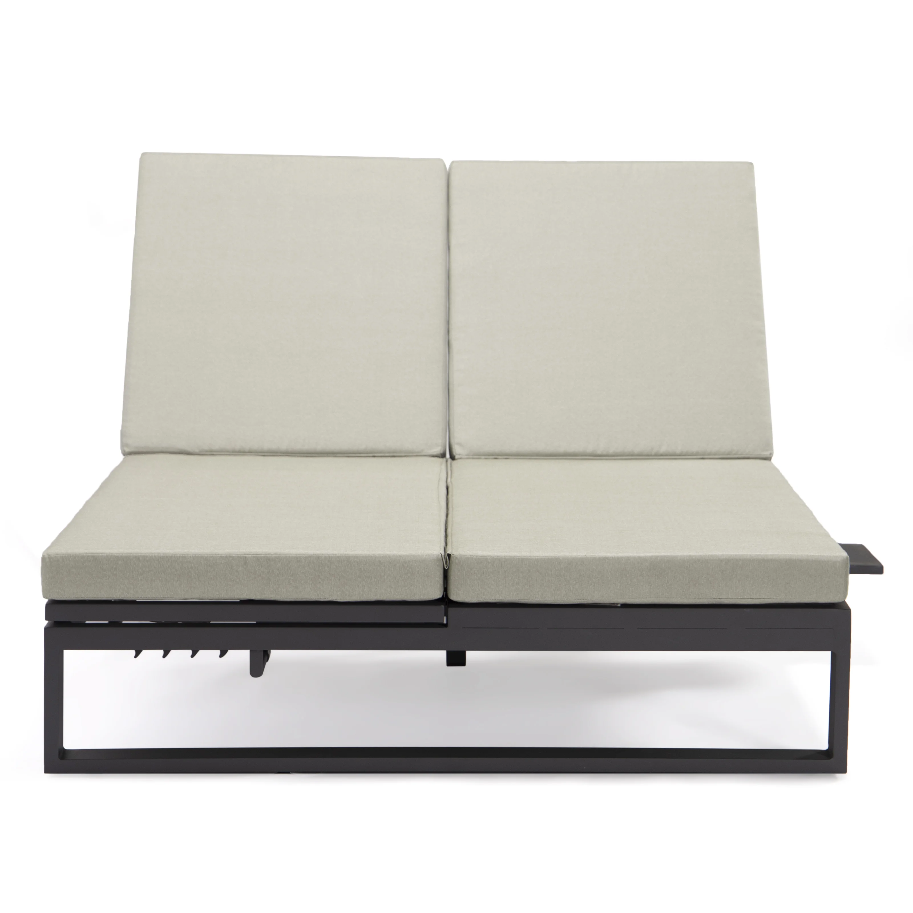 Chelsea Convertible Lounge Reclining Double Chaise With Cushions