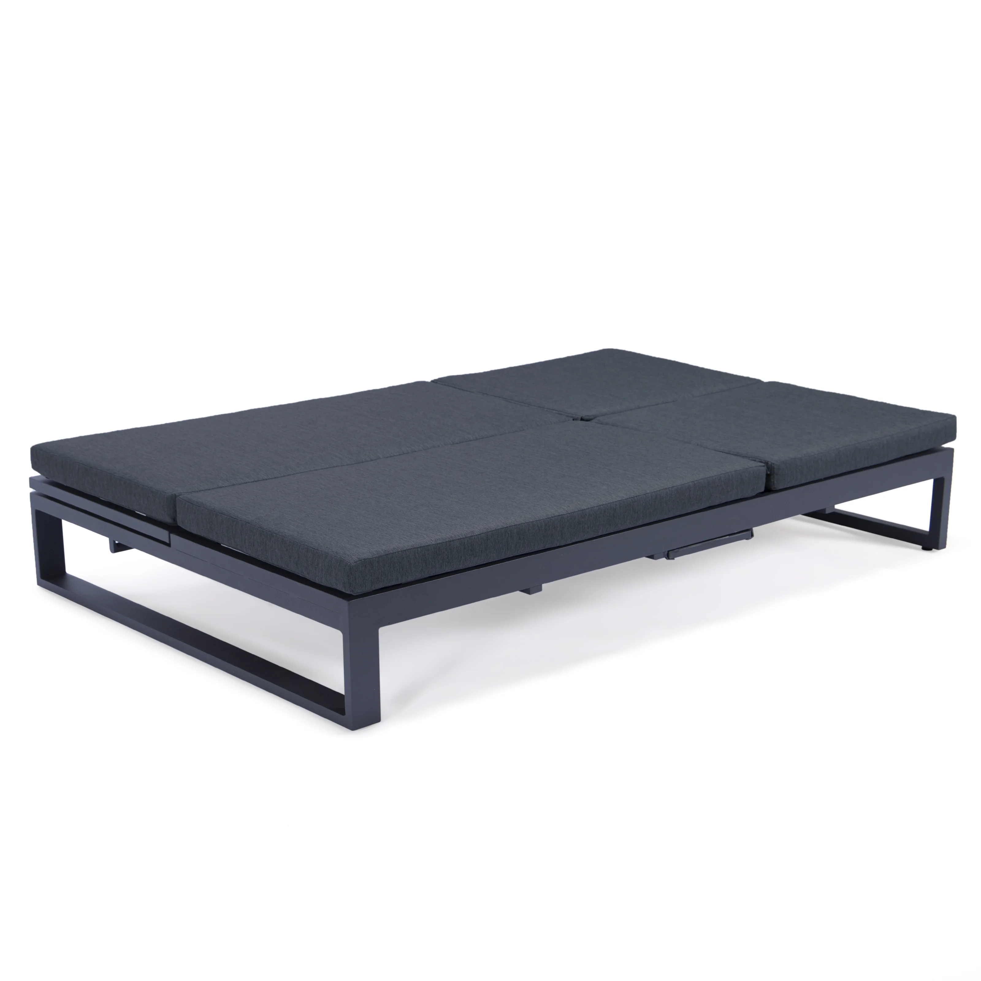 Chelsea Convertible Lounge Reclining Double Chaise With Cushions