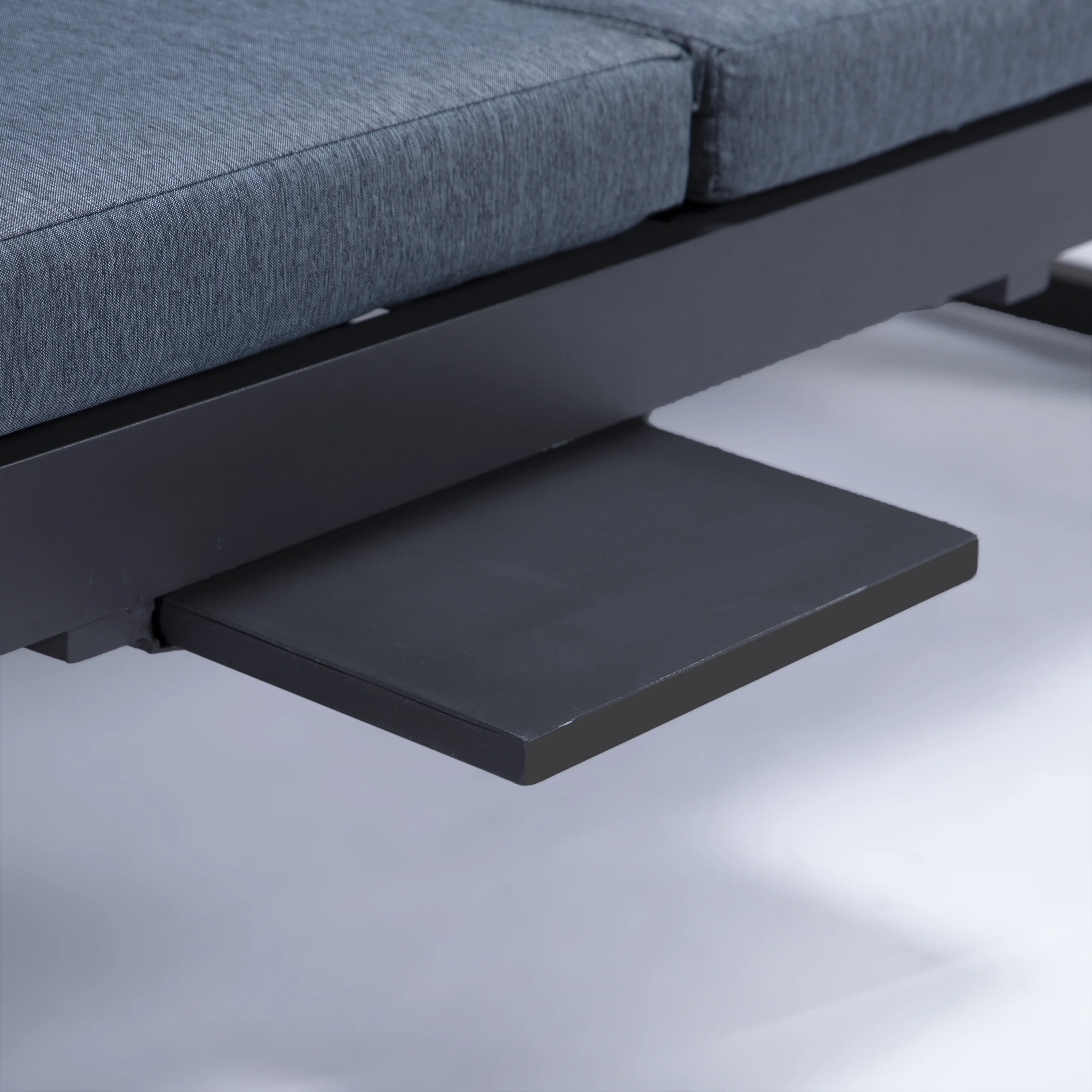 Chelsea Convertible Lounge Reclining Double Chaise With Cushions