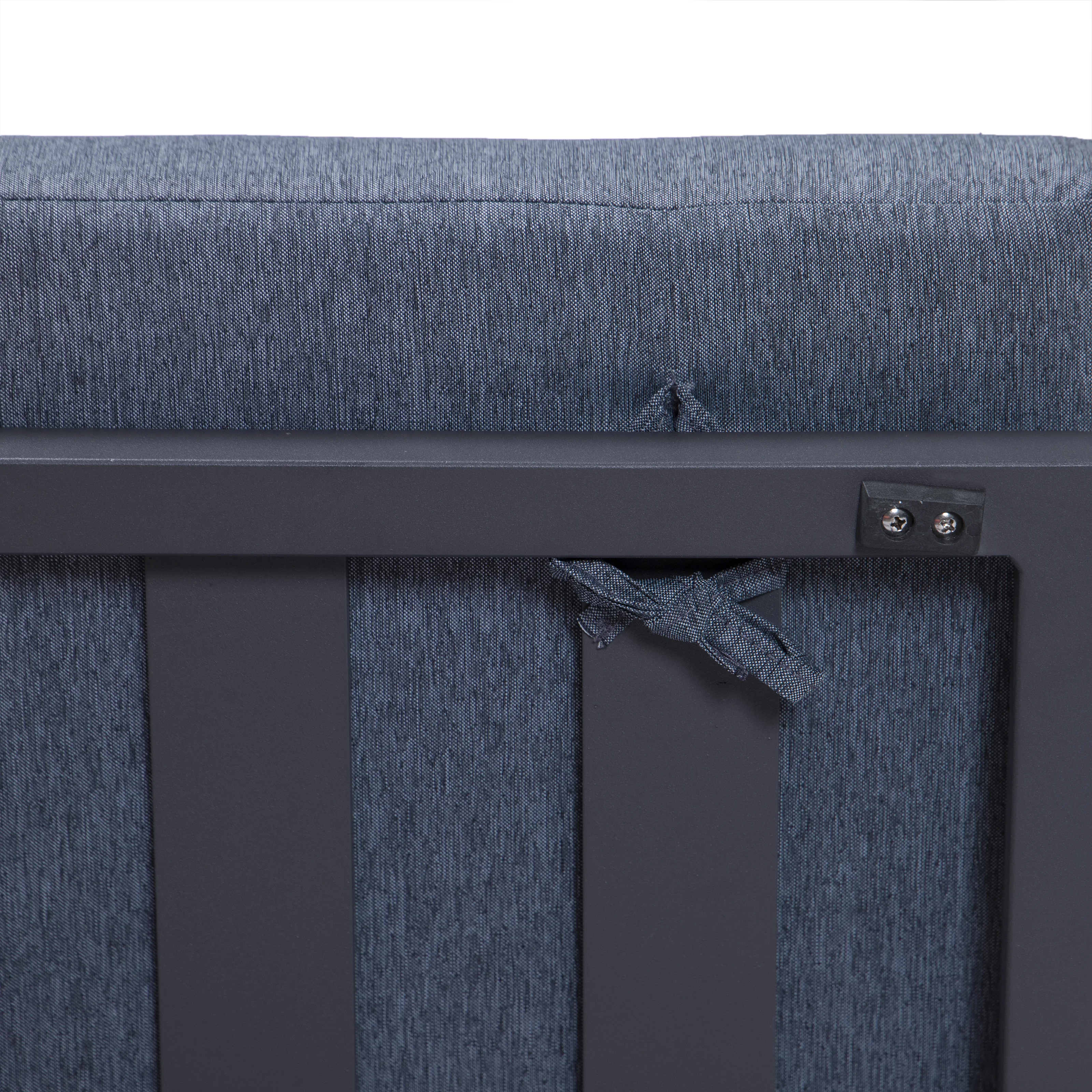 Chelsea Convertible Lounge Reclining Double Chaise With Cushions