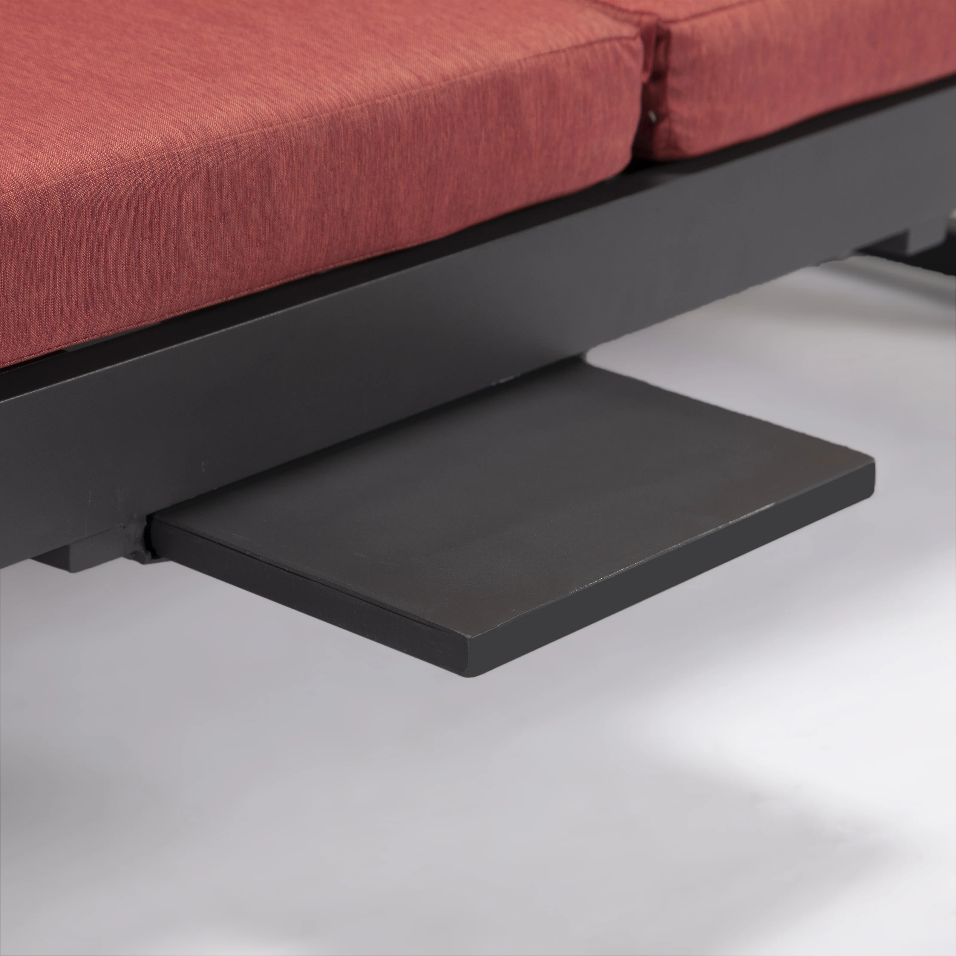 Chelsea Convertible Lounge Reclining Double Chaise With Cushions