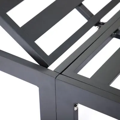 Chelsea Modern Outdoor Chaise Lounge Chair Set of 2 With Side Table & Cushions