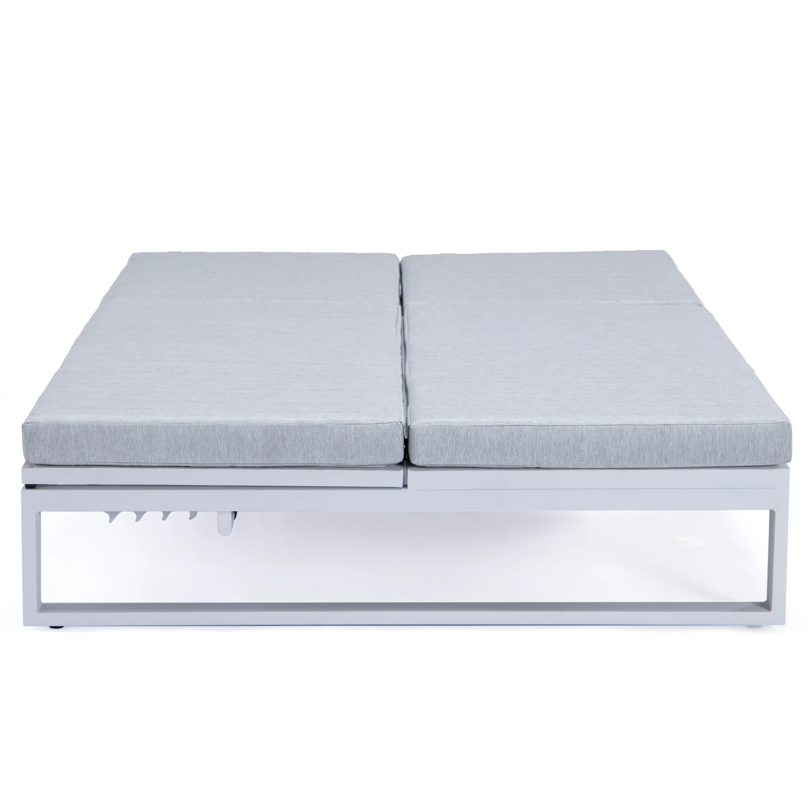 Chelsea Convertible Lounge Reclining Double Chaise With Cushions