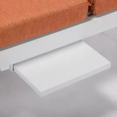 Chelsea Convertible Lounge Reclining Double Chaise With Cushions