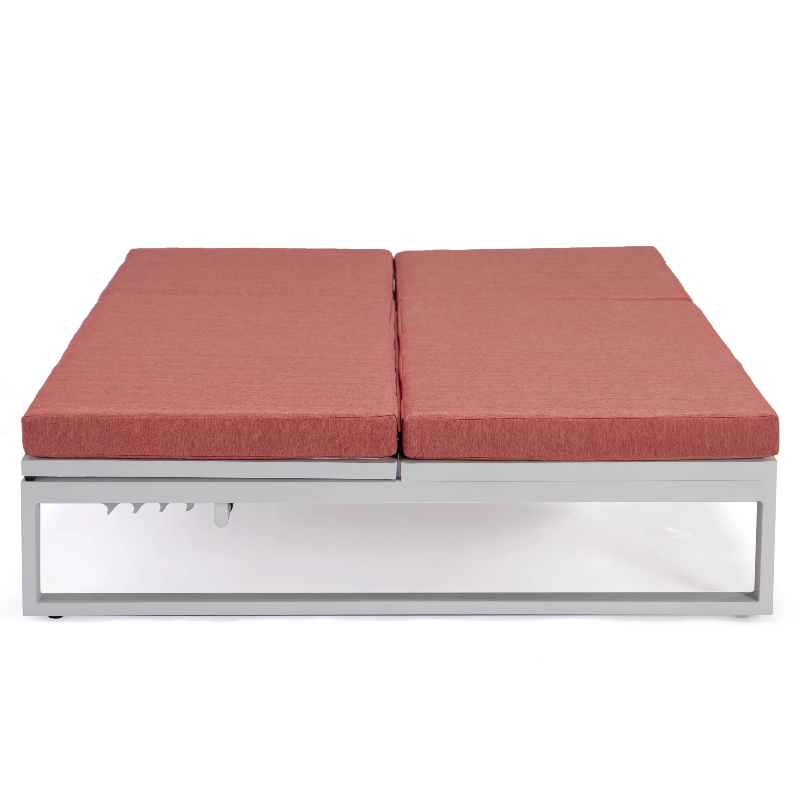 Chelsea Convertible Lounge Reclining Double Chaise With Cushions