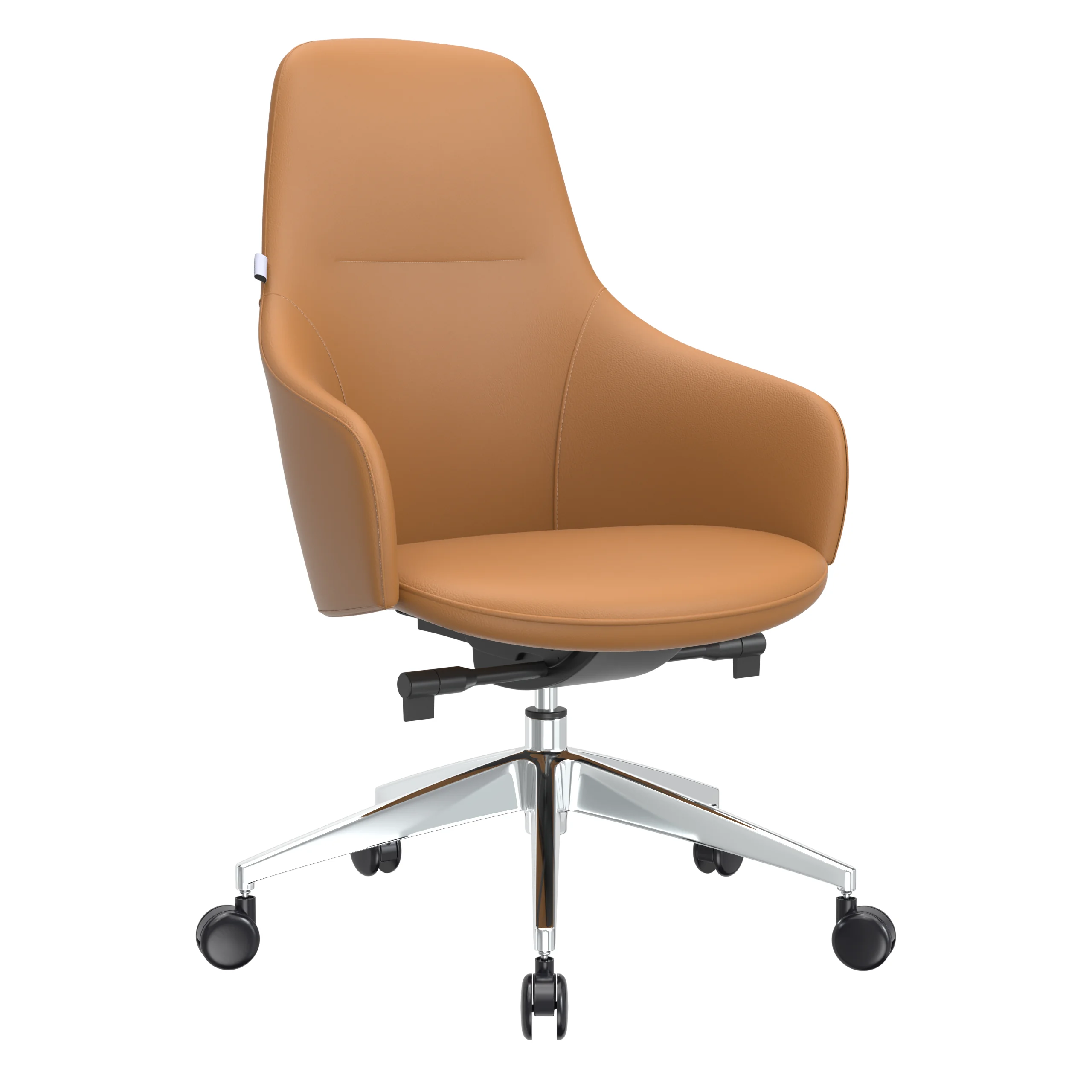 Celeste Series Office Chair in Acorn Brown Leather