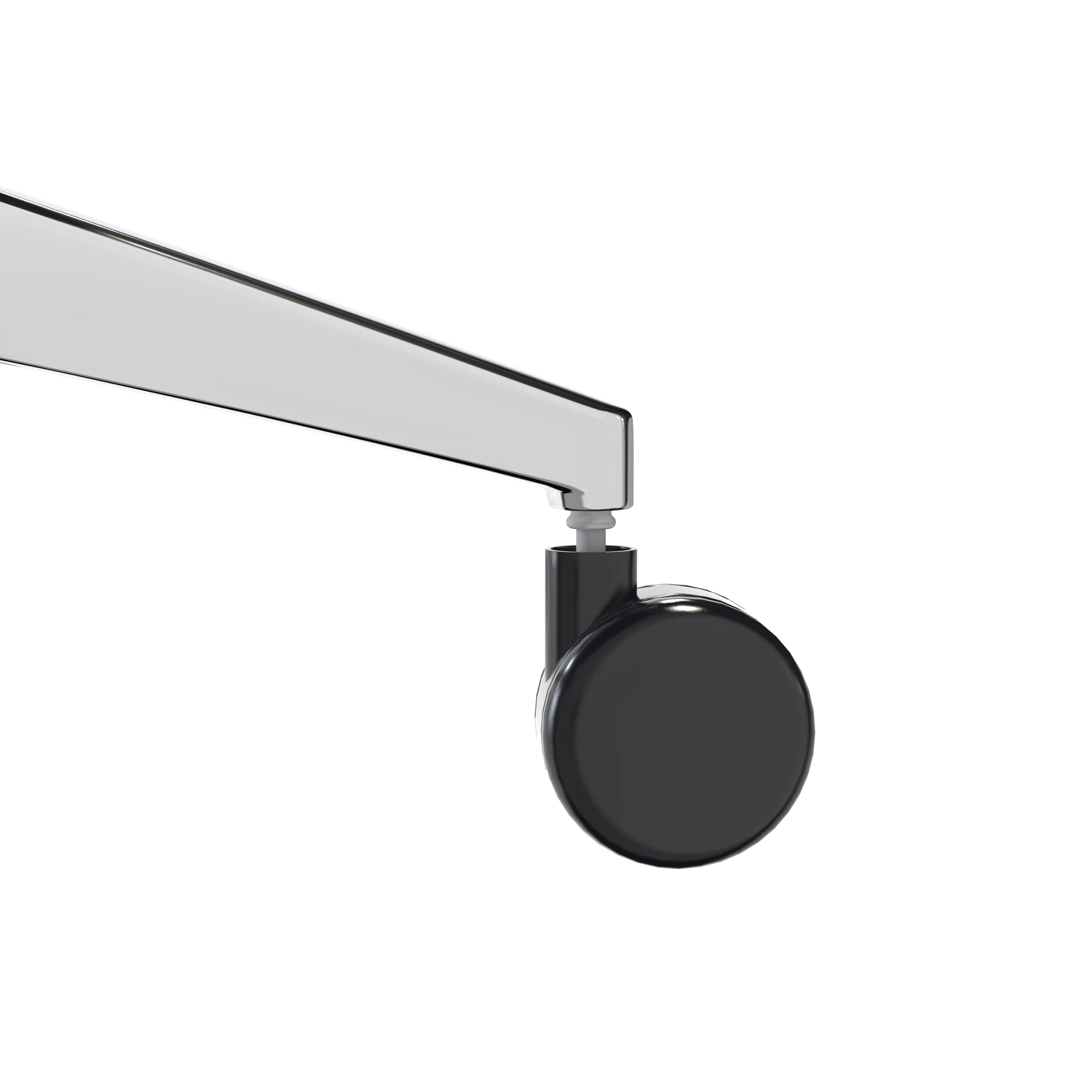 Celeste Series Tall Office Chair in Black Leather