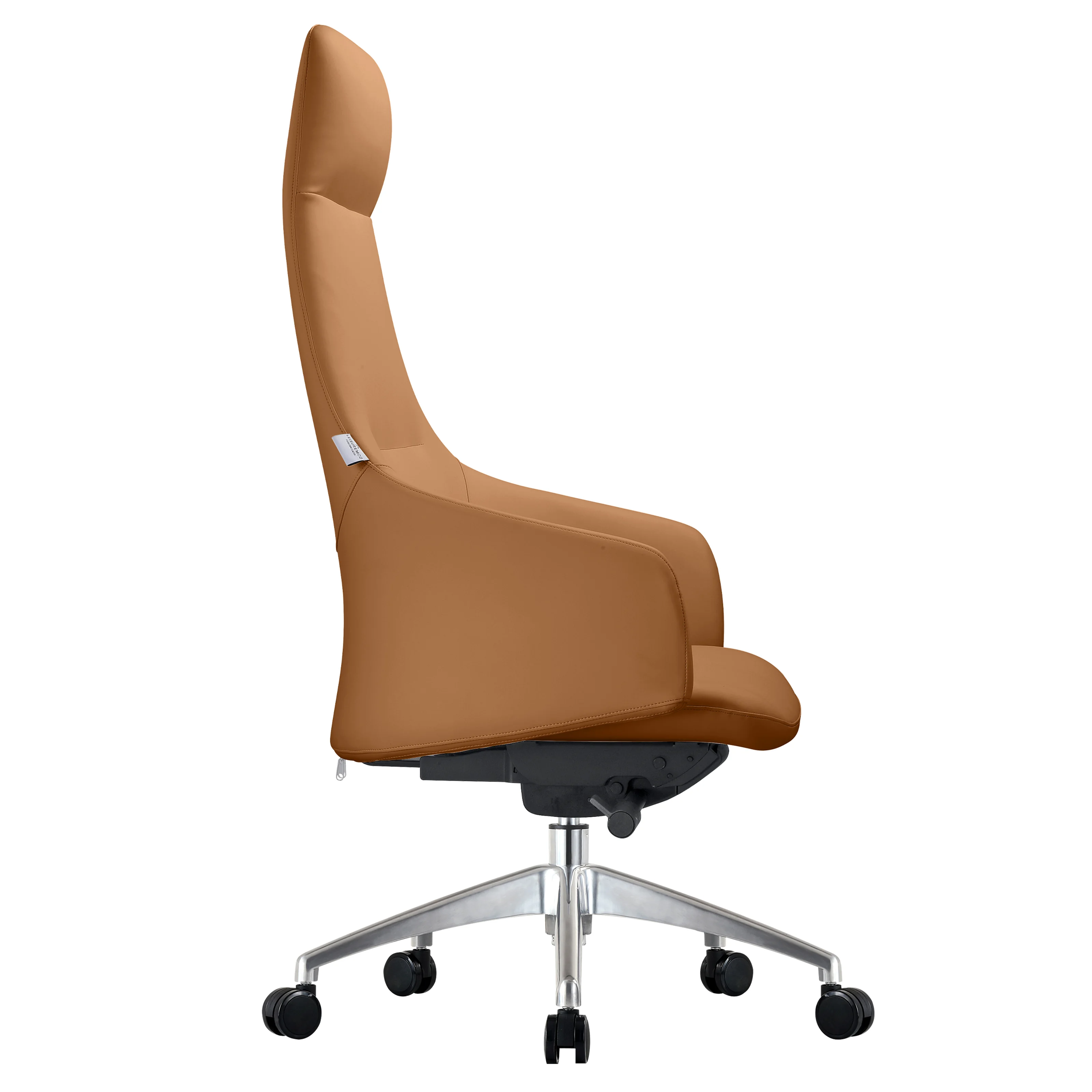 Celeste Series Office Tall Chair in Acorn Brown Leather