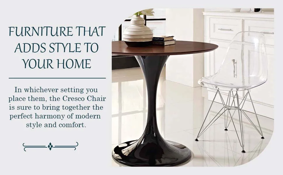 Cresco Molded Eiffel Side Chair