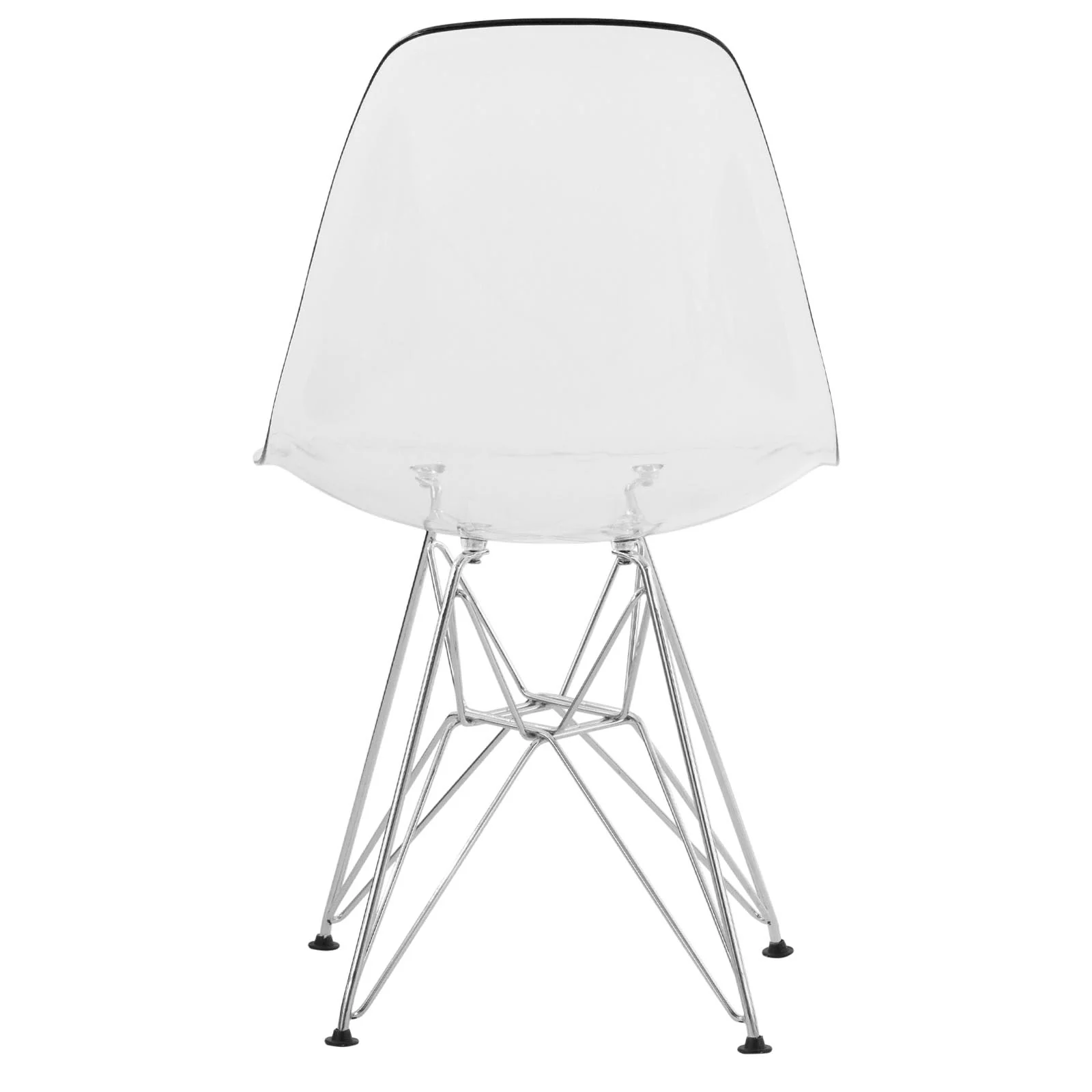 Cresco Molded Eiffel Side Chair, Set of 2