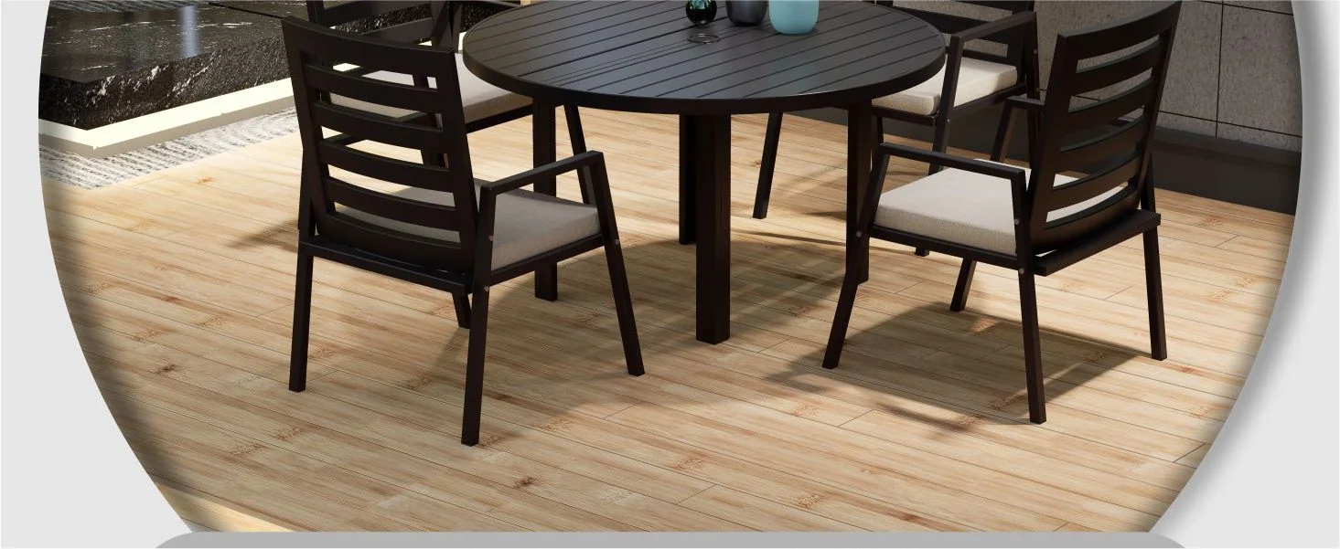 Chelsea 48? Round Outdoor Aluminum Dining Table for Patio