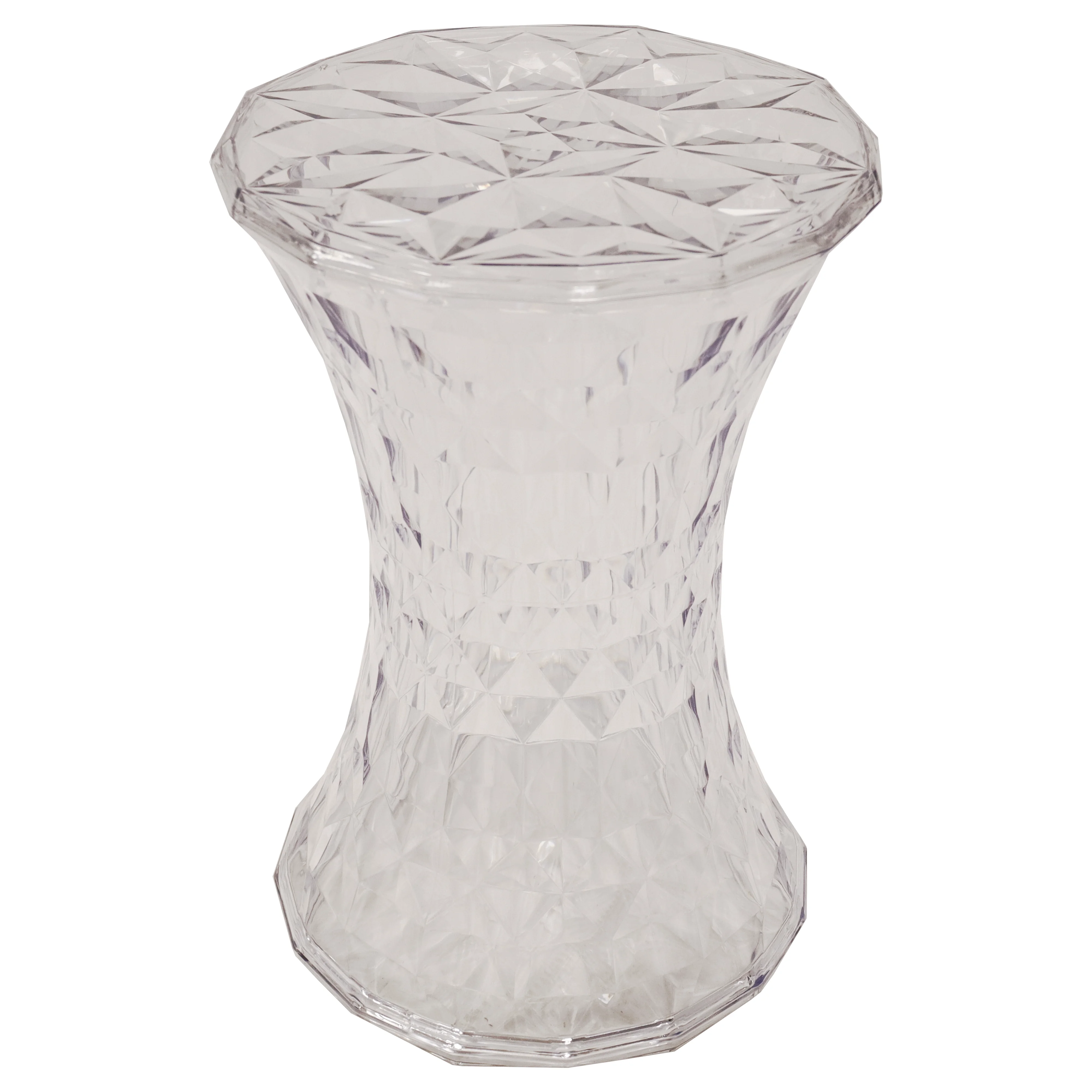 Diamond Shaped Modern Vanity Clio Stool/Side Table
