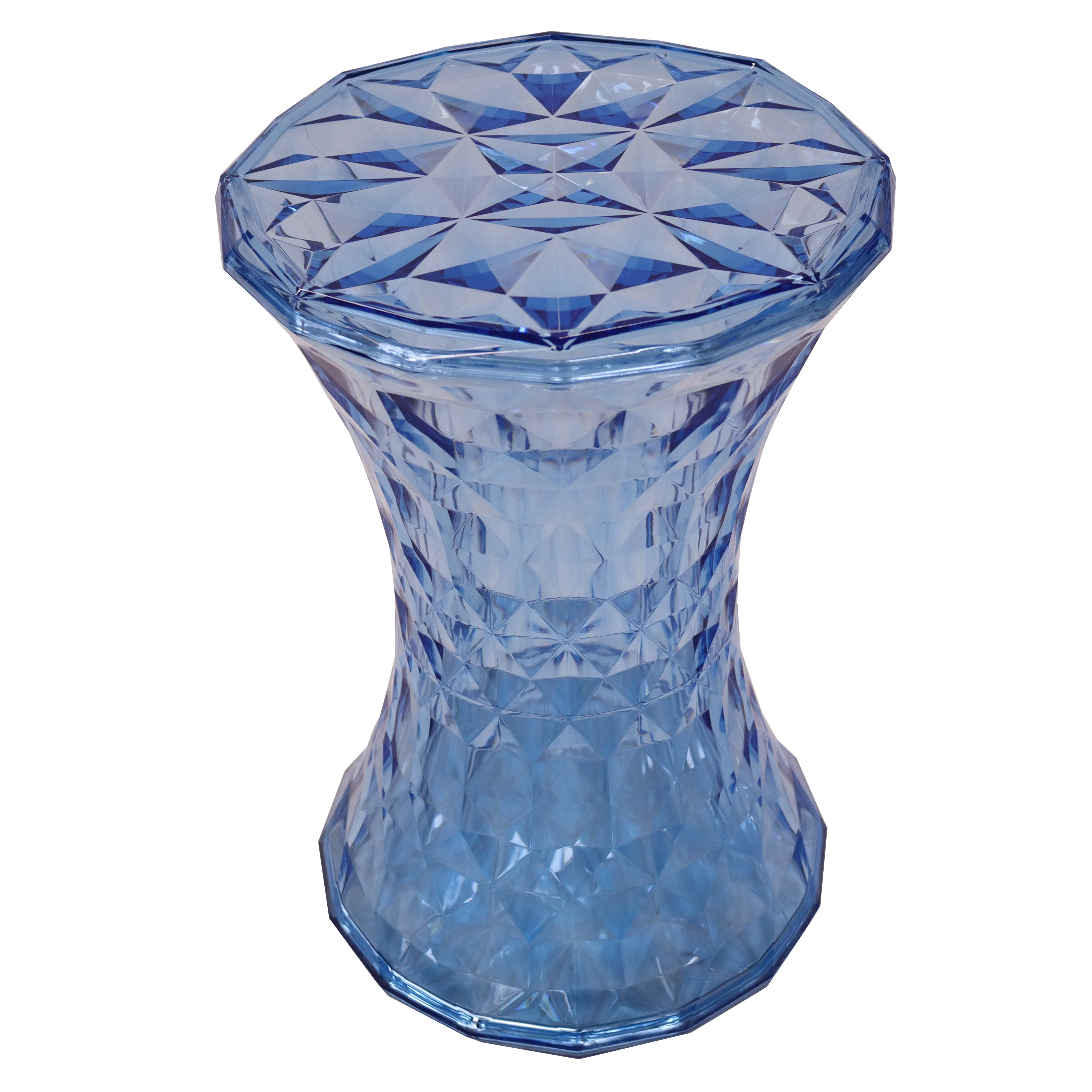 Diamond Shaped Modern Vanity Clio Stool/Side Table