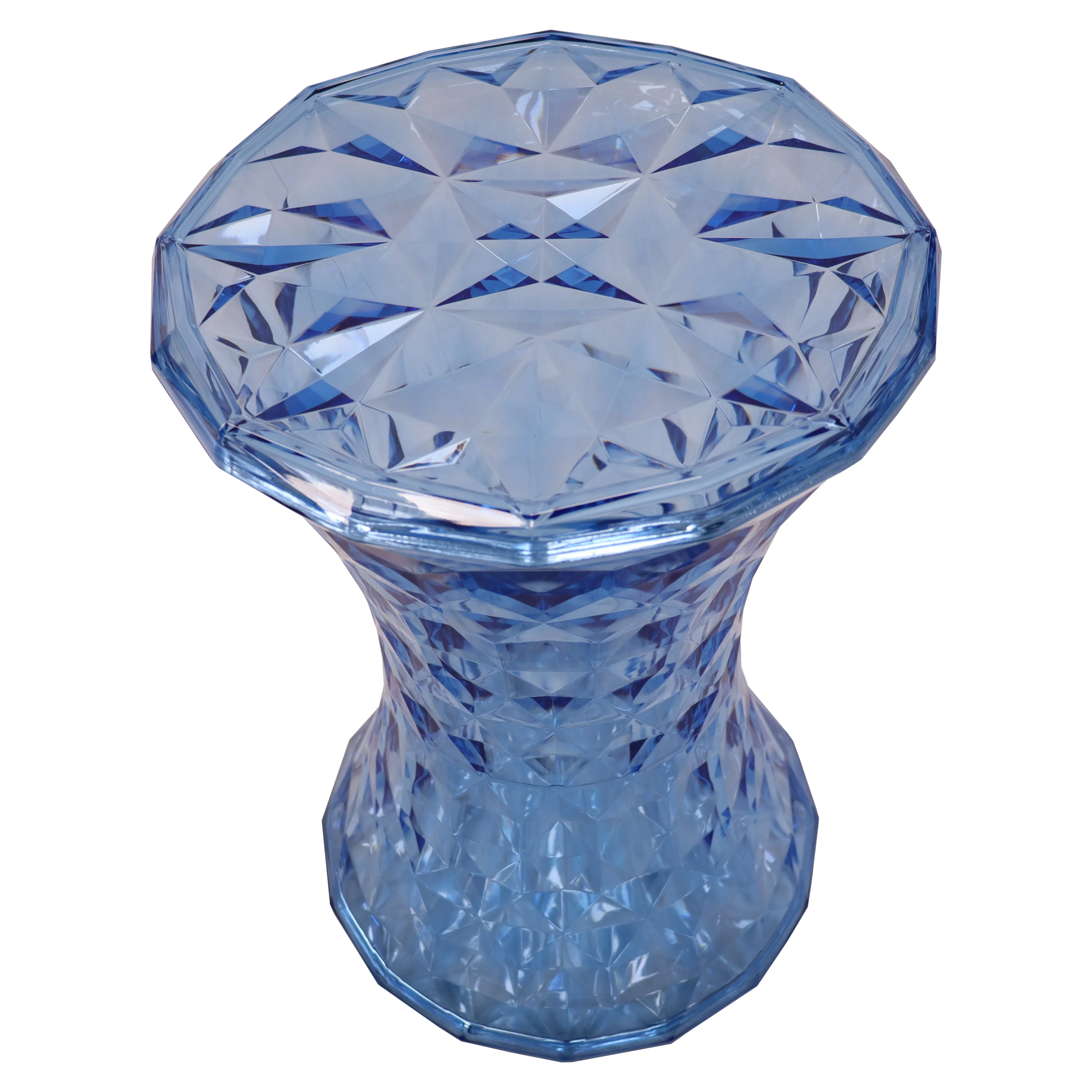 Diamond Shaped Modern Vanity Clio Stool/Side Table