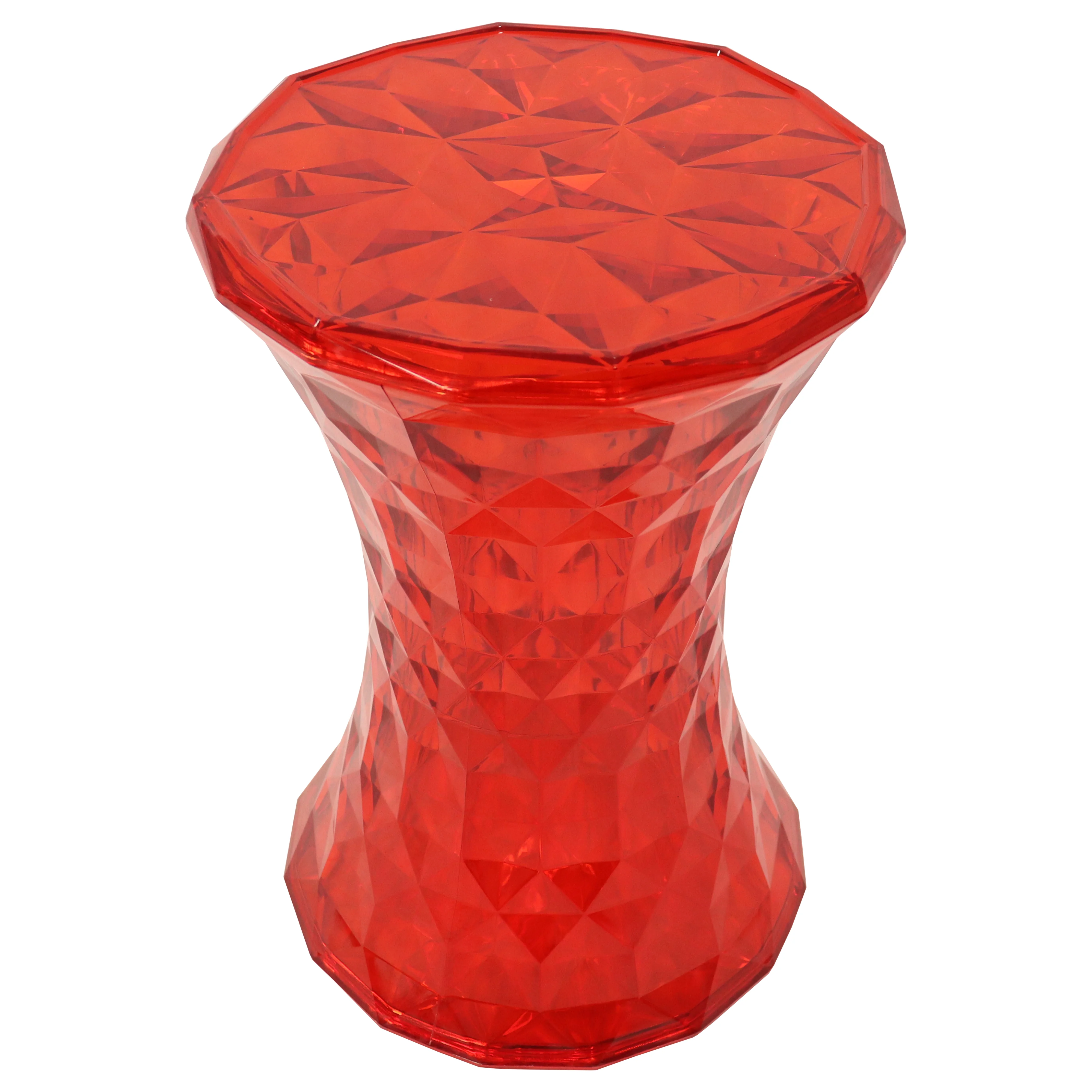 Diamond Shaped Modern Vanity Clio Stool/Side Table