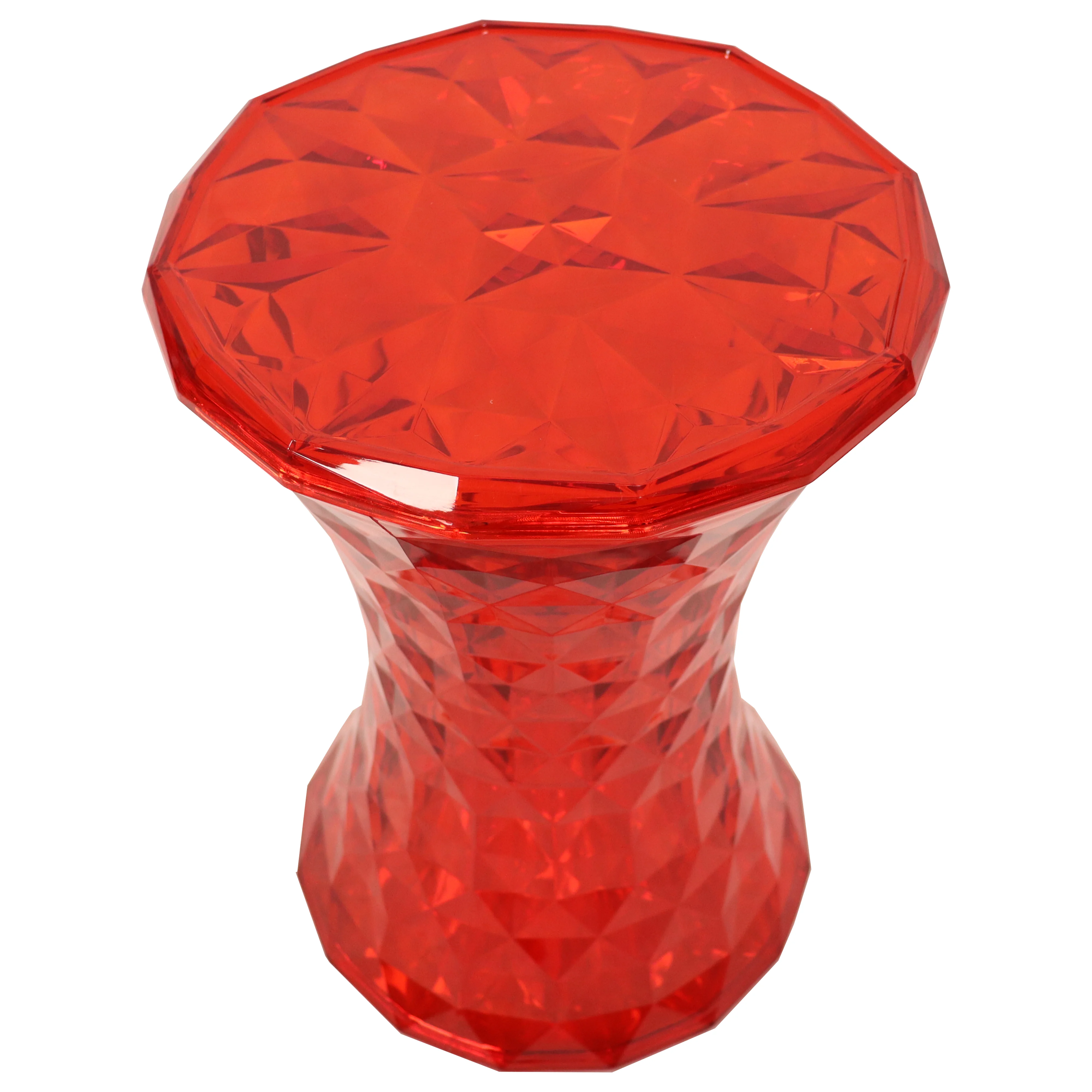 Diamond Shaped Modern Vanity Clio Stool/Side Table