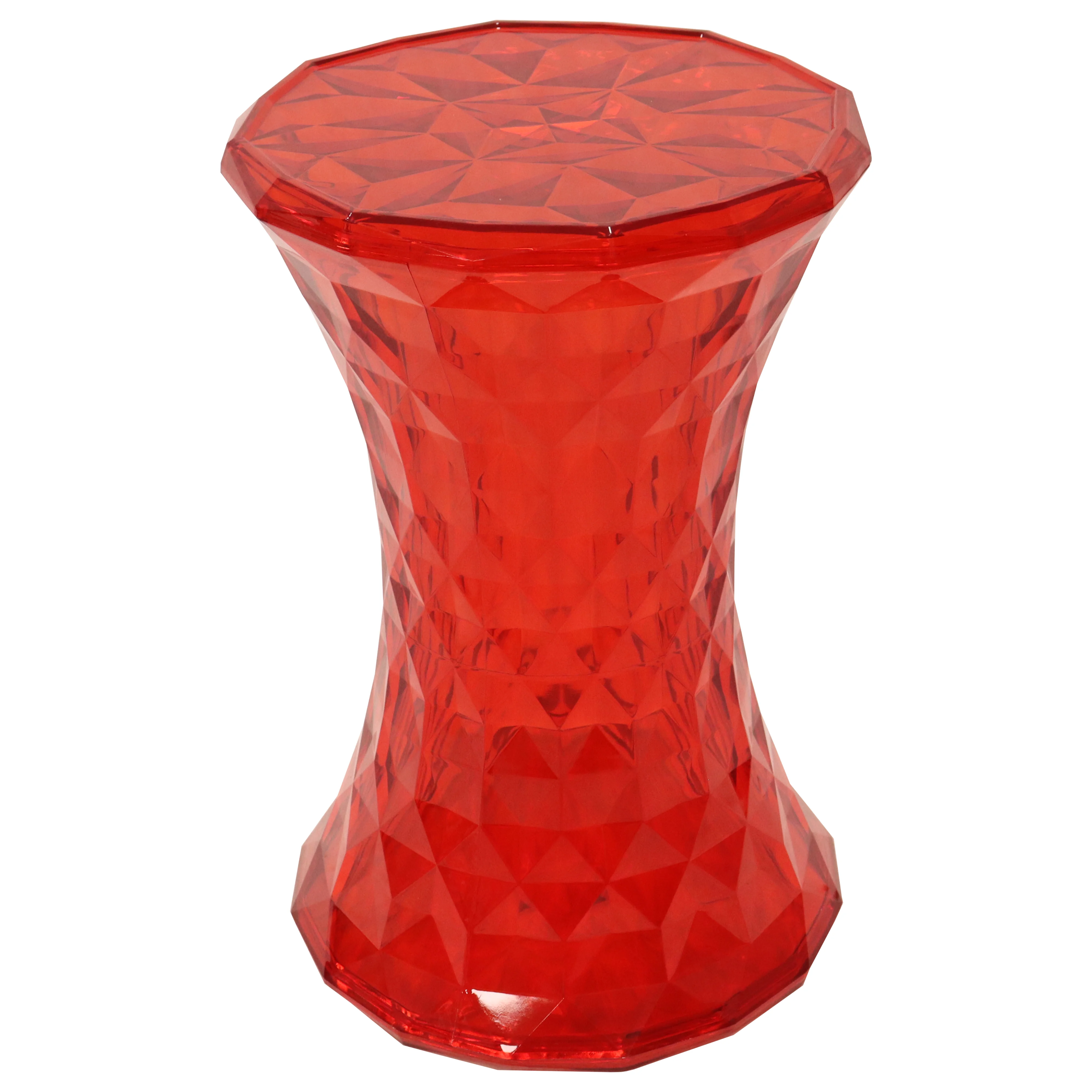 Diamond Shaped Modern Vanity Clio Stool/Side Table