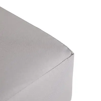 Chelsea 7-Piece Patio Sectional And Coffee Table Set Black Aluminum With Cushions