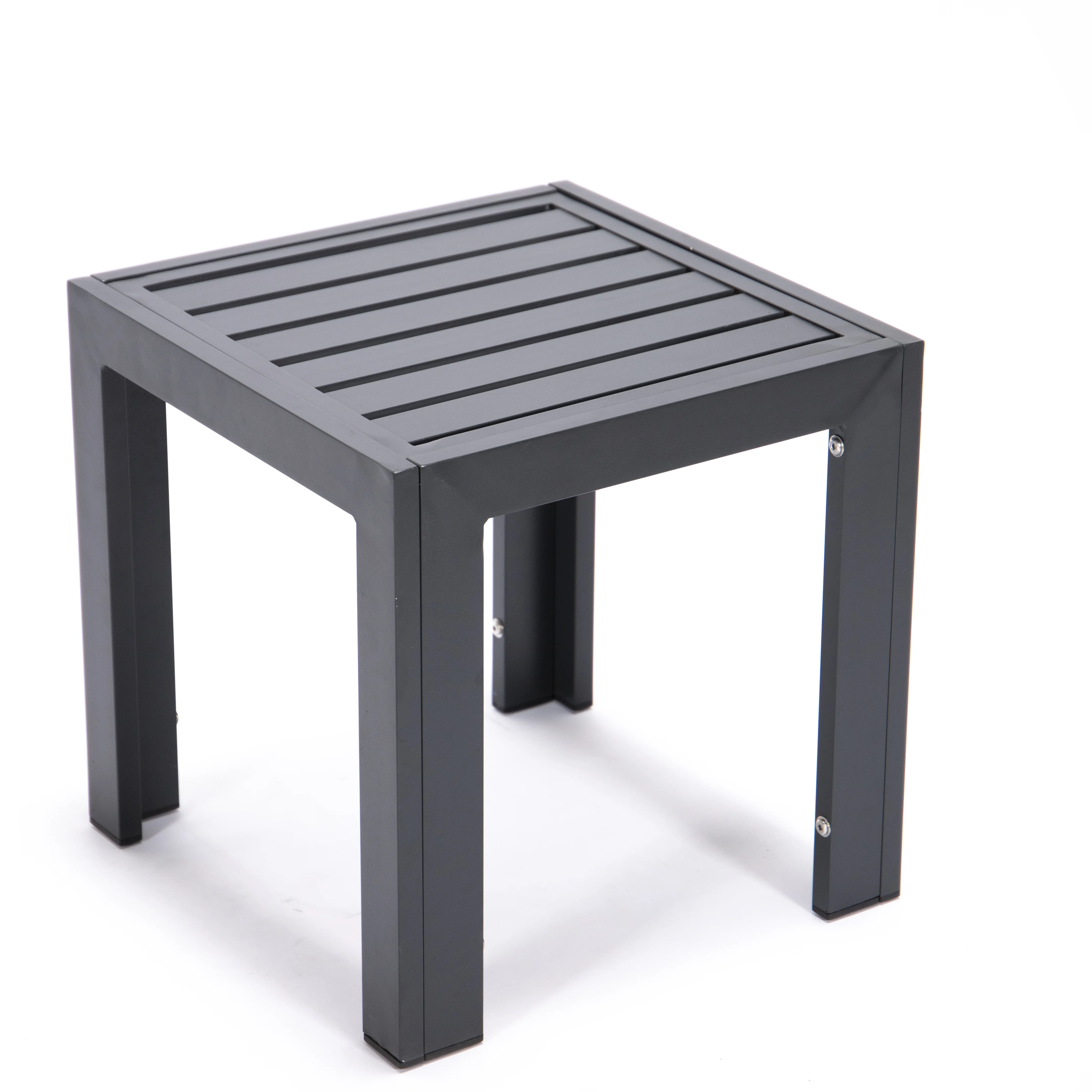 Chelsea Modern Aluminum Patio Side Table
