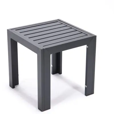 Chelsea Modern Aluminum Patio Side Table