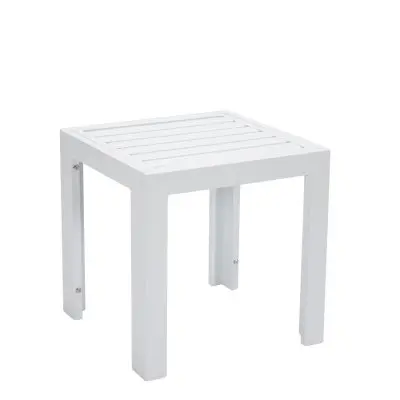 Chelsea Modern Aluminum Patio Side Table