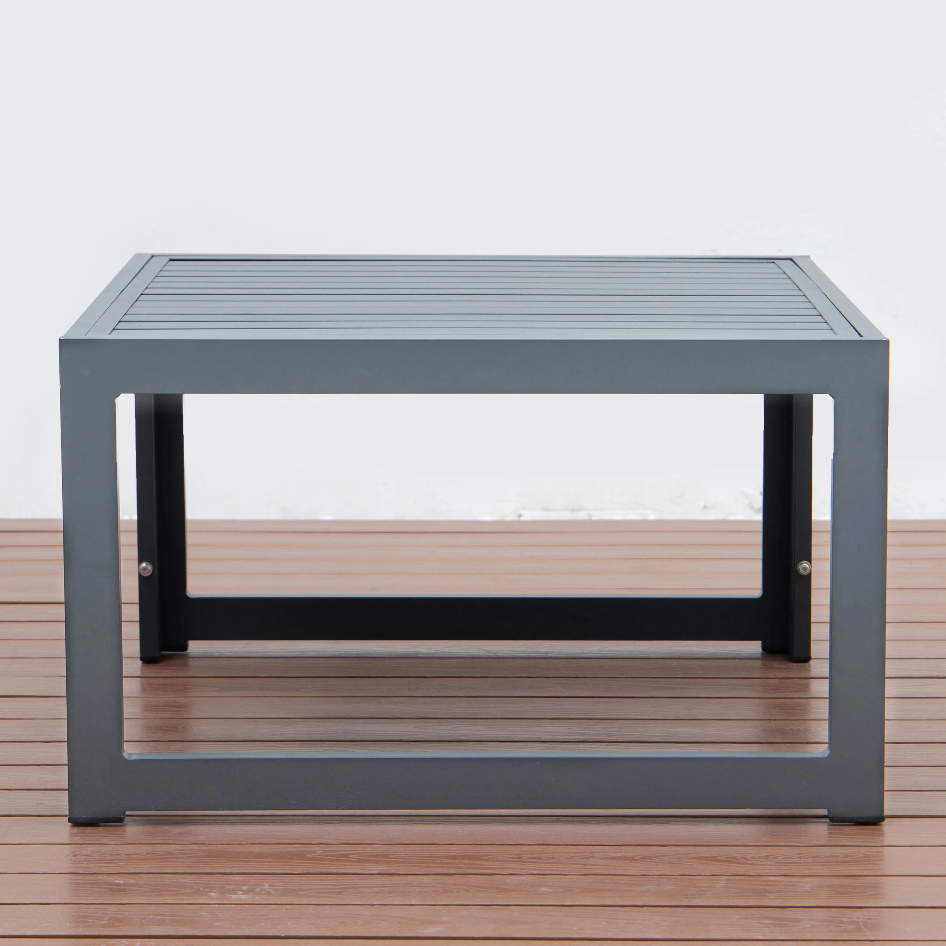 Chelsea Patio Coffee Table With Black Aluminum