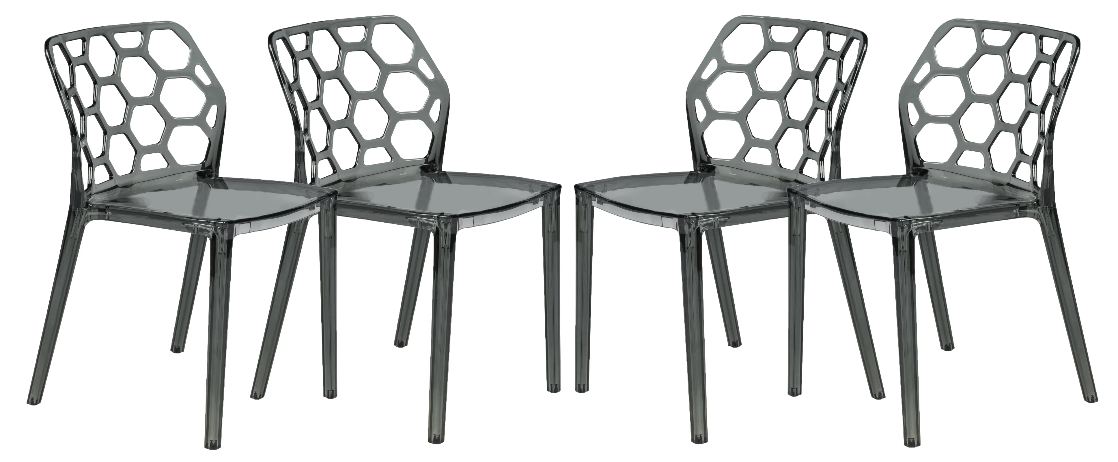 Modern Dynamic Dining Chair, Set of 4