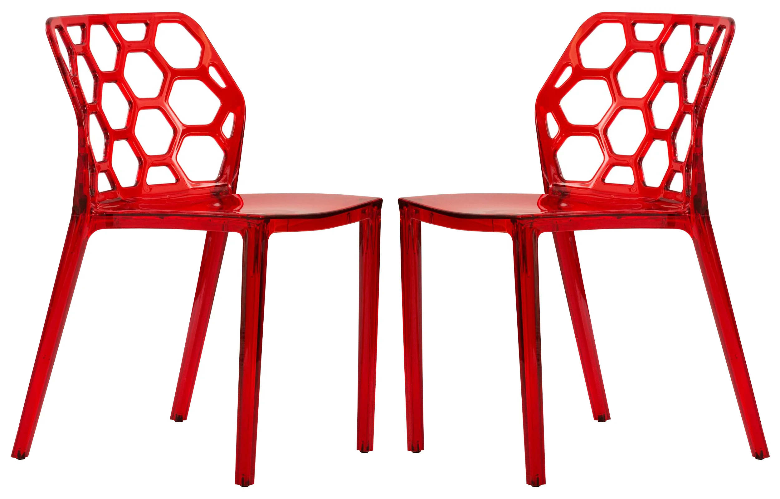 Modern Dynamic Dining Chair, Set of 2