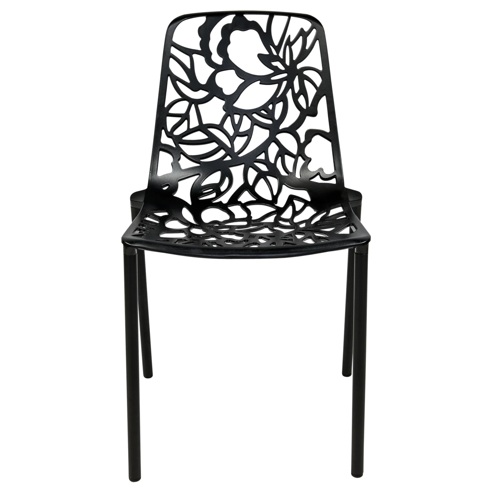 Modern Devon Aluminum Chair, Set of 2