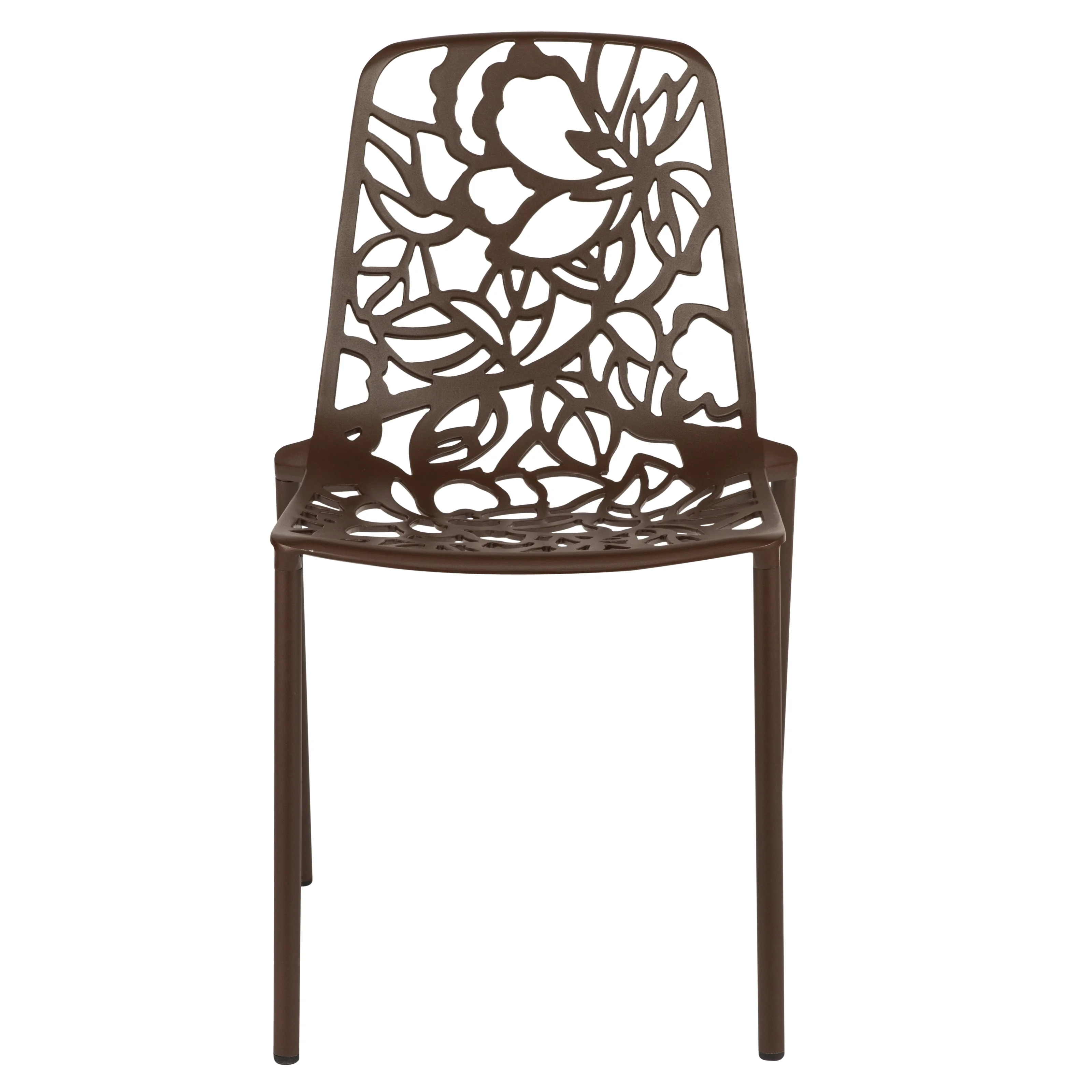 Modern Devon Aluminum Chair, Set of 4