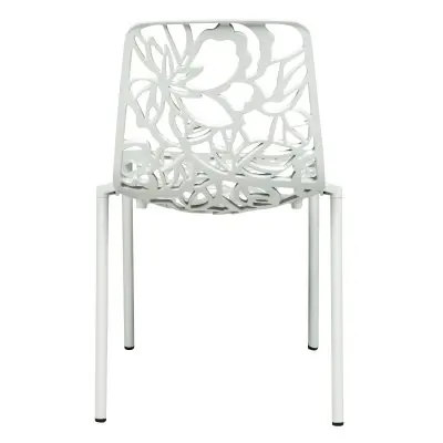 Modern Devon Aluminum Chair, Set of 4
