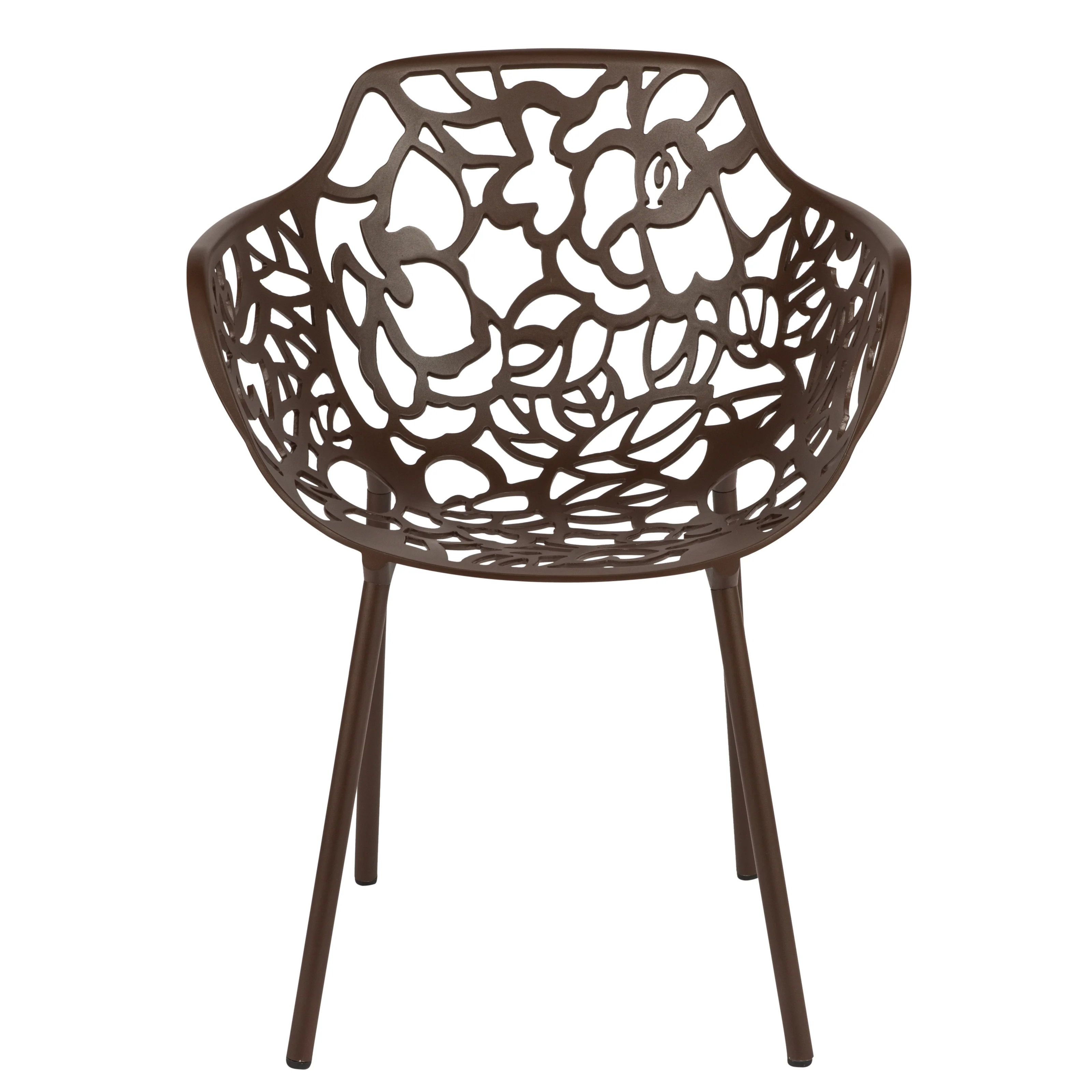 Modern Devon Aluminum Armchair