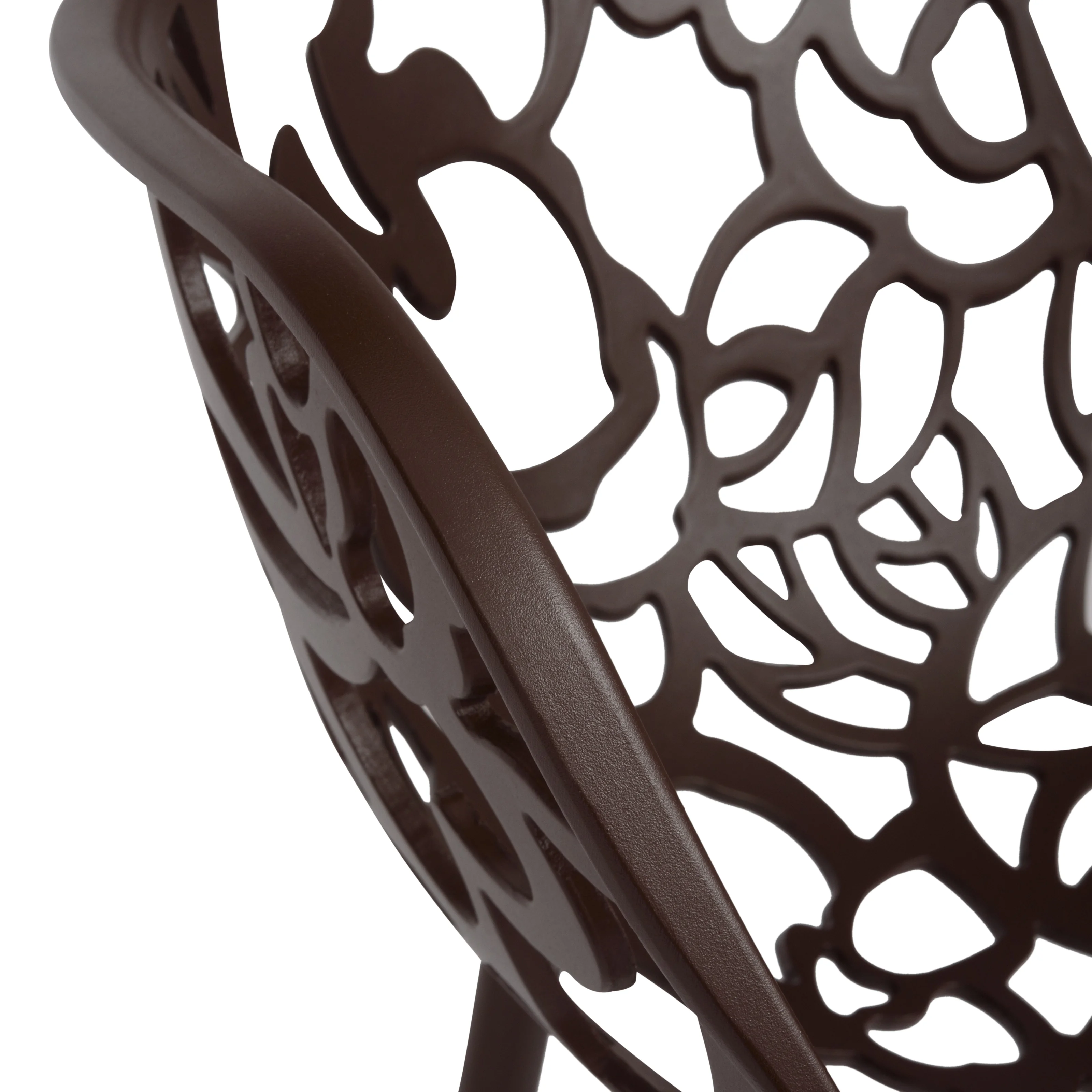 Modern Devon Aluminum Armchair, Set of 2