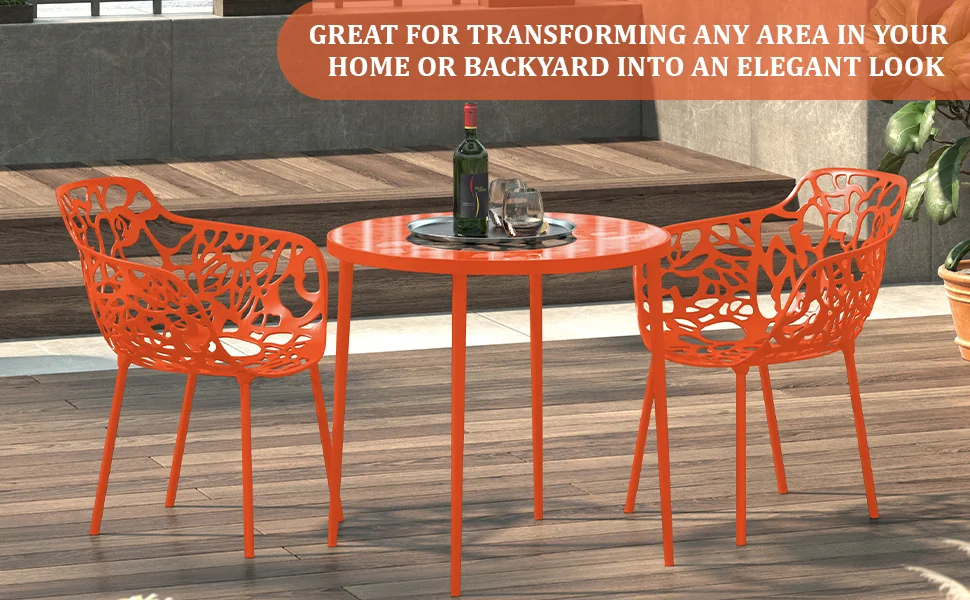 Modern Devon Aluminum Armchair