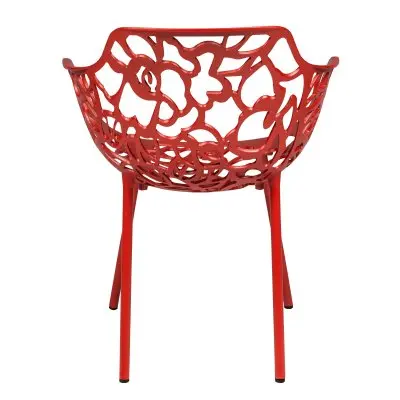 Modern Devon Aluminum Armchair