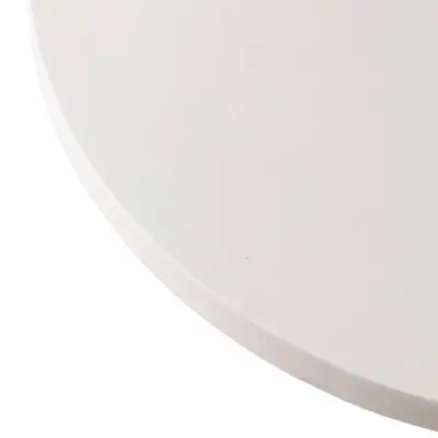 Dune Collection Fiberglass Outdoor Coffee Table In White