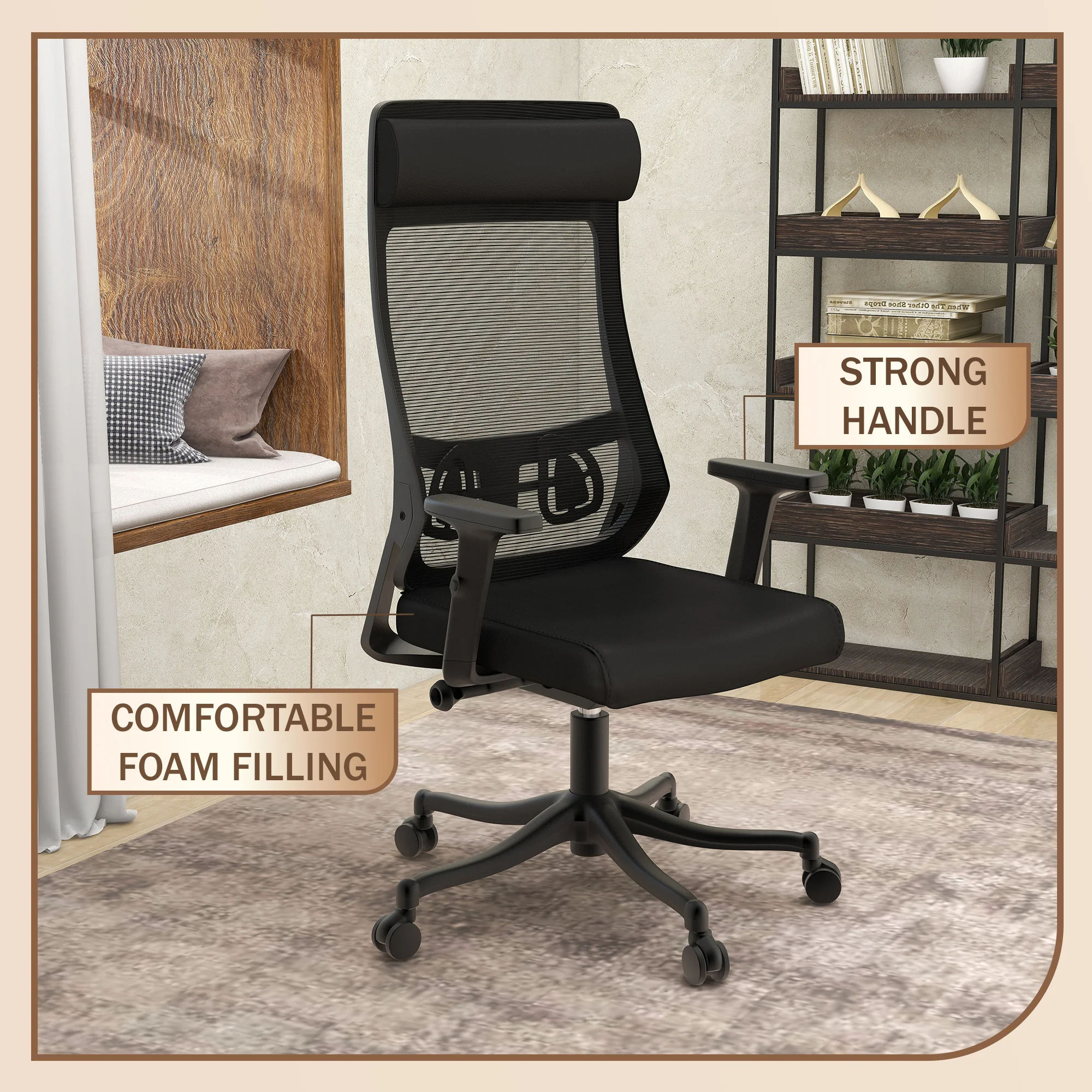 Office Dale Series Office Task Chair In Black