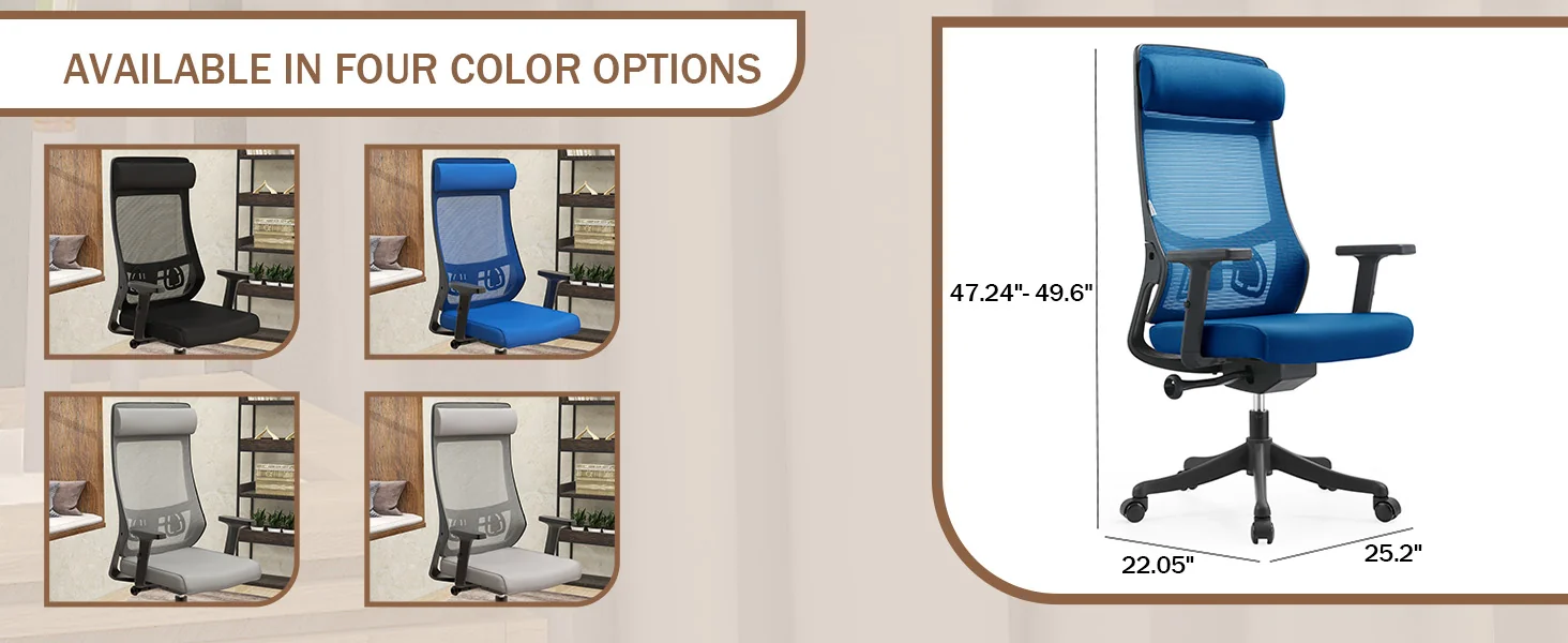 Office Dale Series Office Task Chair In Blue