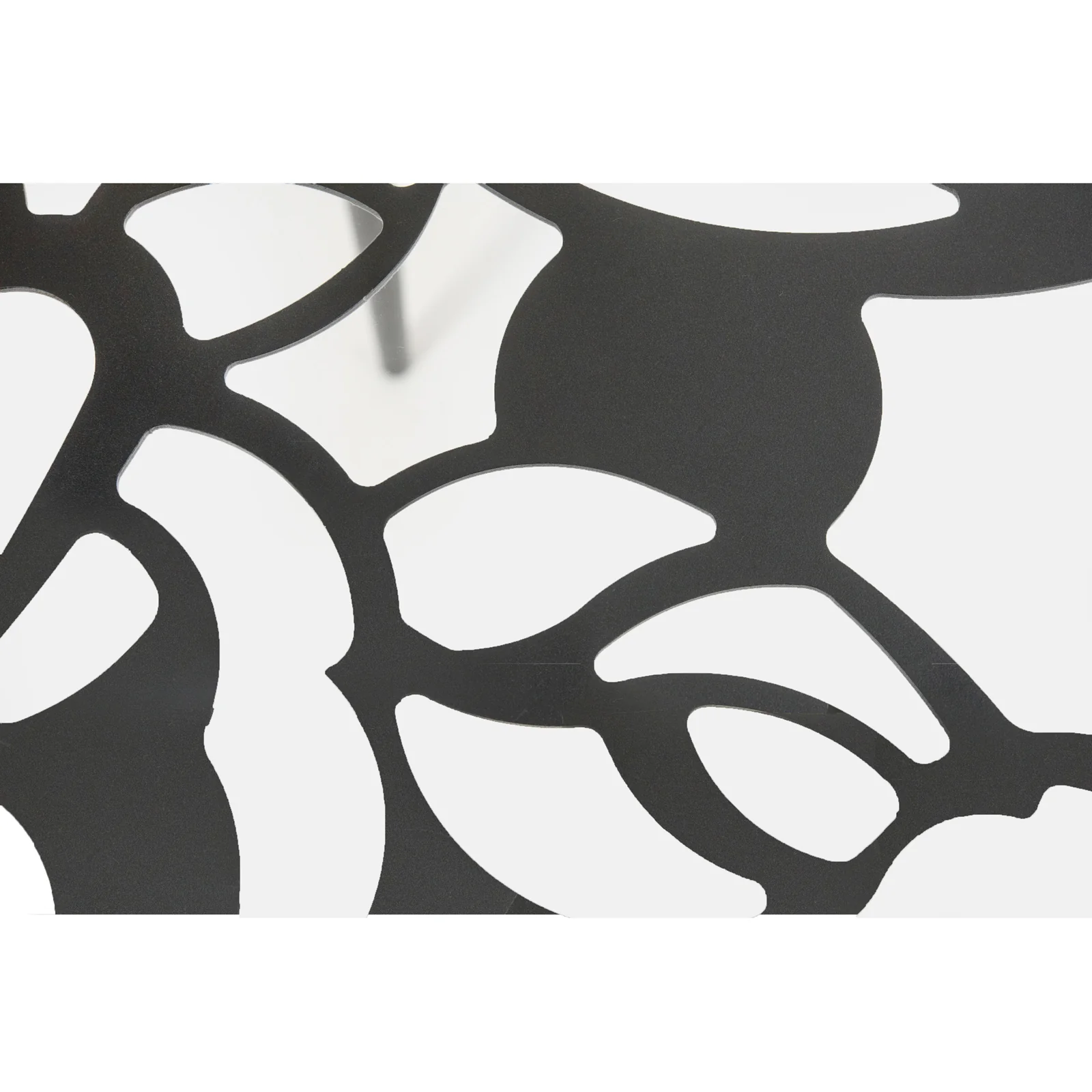 Devon Mid-Century Modern 3-Piece Aluminum Outdoor Patio Dining Set with Tempered Glass Top Table and 2 Stackable Flower Design Arm Chairs for Patio, Poolside, Balcony, and Backyard Garden