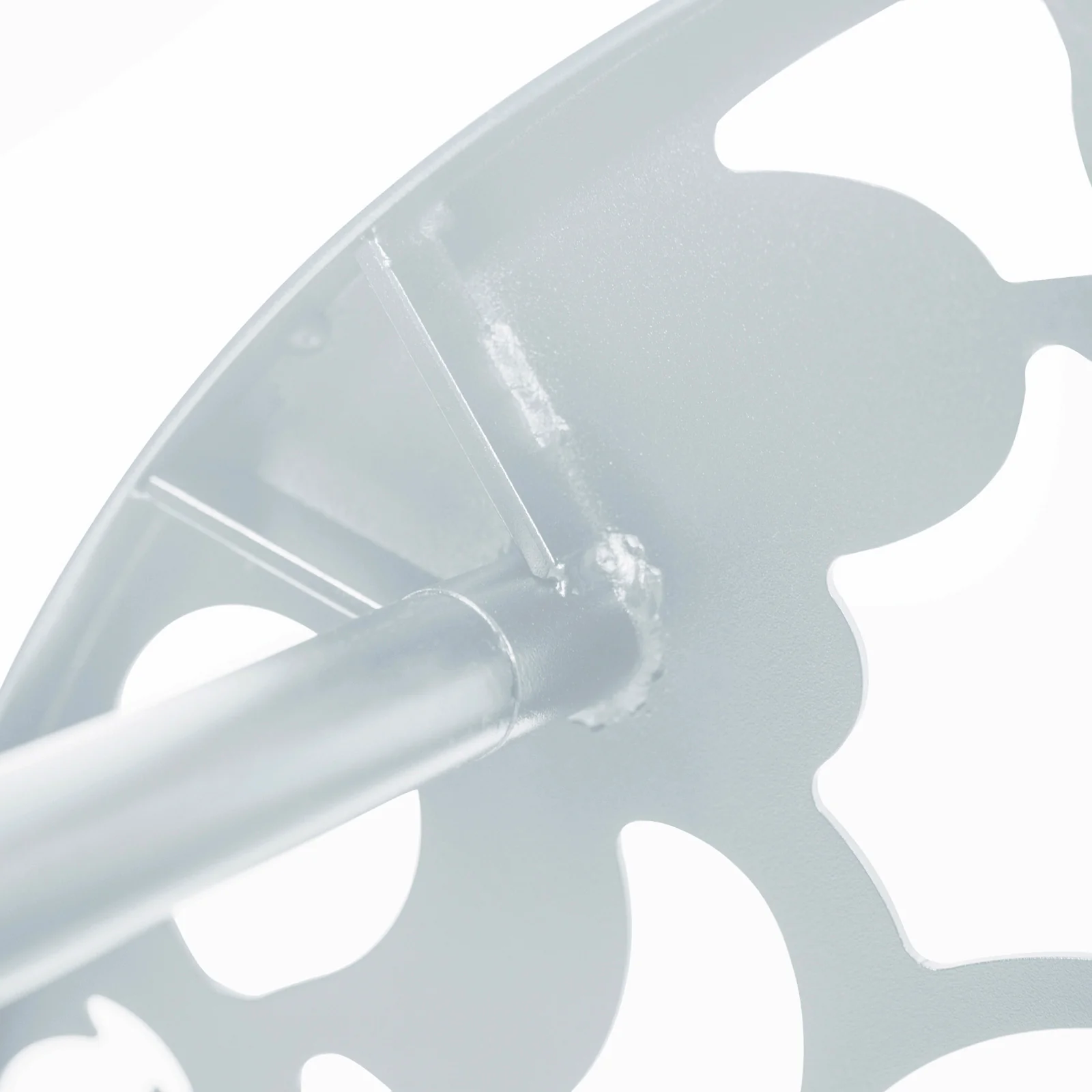 Devon Tree Design Glass Top Aluminum Base Indoor Outdoor End Table