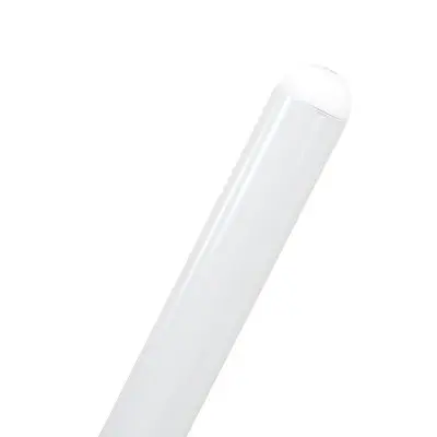 Ervilla Mid-Century Modern Wicker Bar Stool with Fabric Seat and White Powder Coated Steel Frame for Kitchen and Dining Room in White