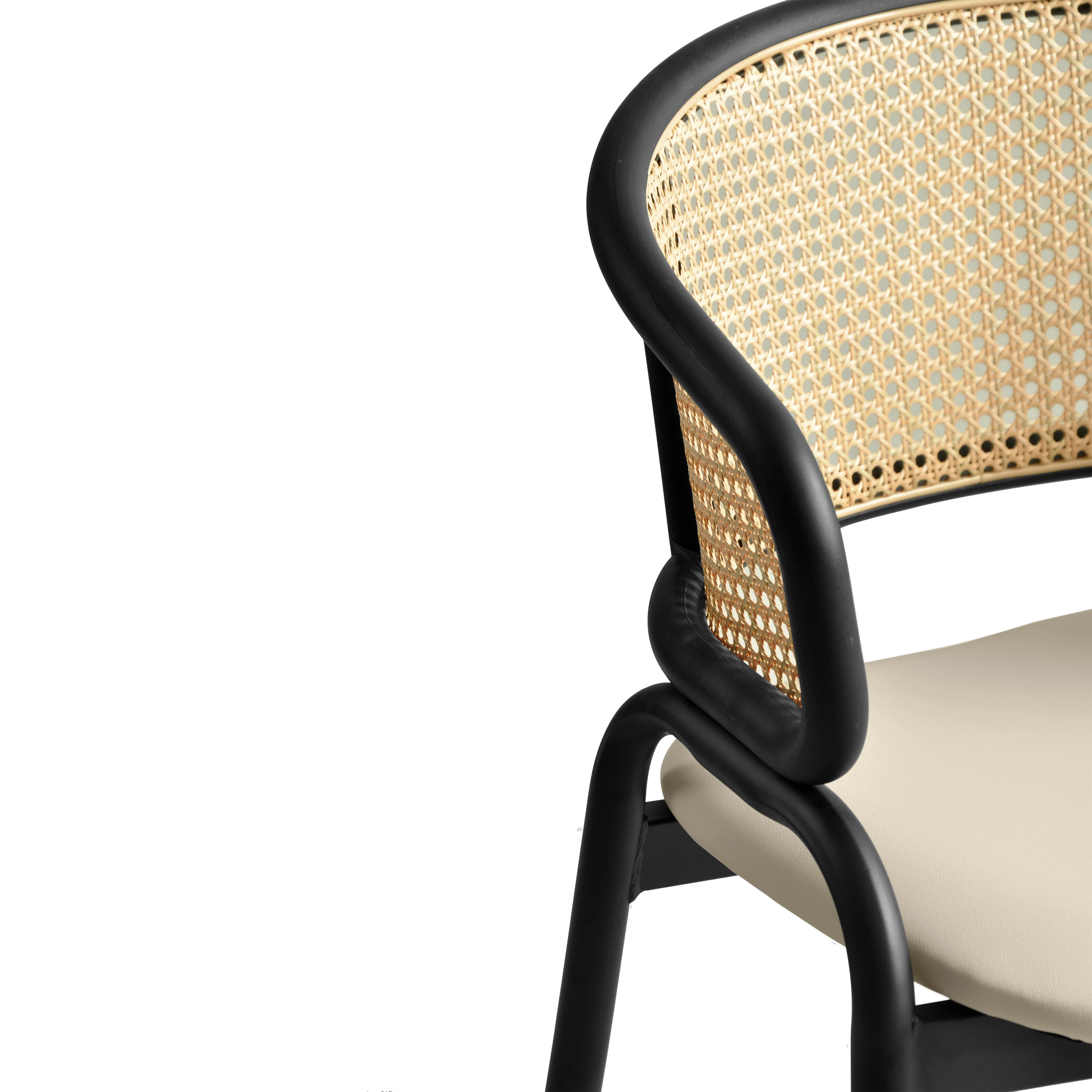 Ervilla - Dining Chair - Beige Leather
