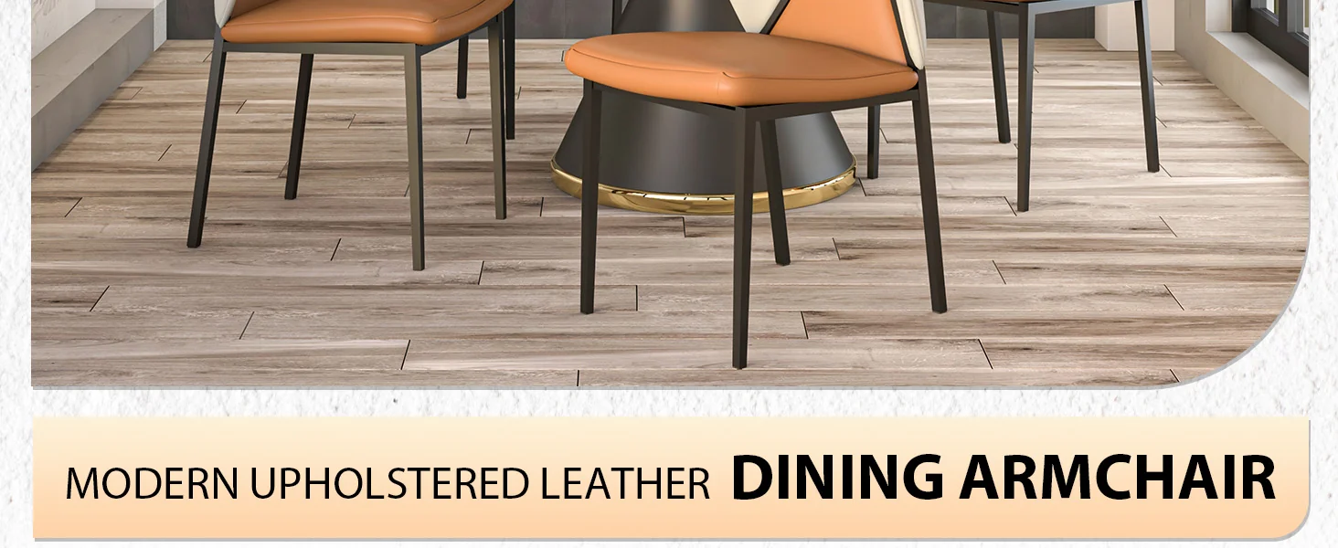 Eclat collection Modern Dining Chair in Brown