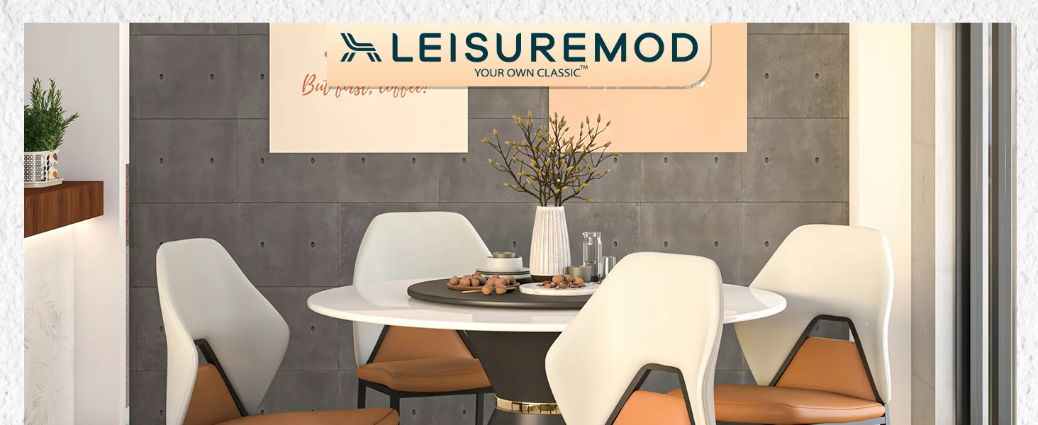 Eclat collection Modern Dining Chair in Brown